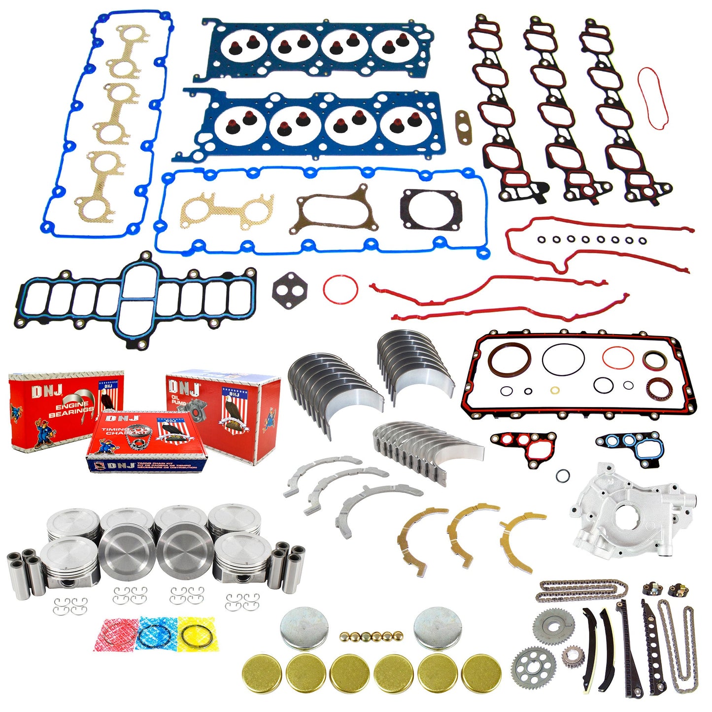 Master Engine Rebuild Kit 2002-2005 Ford 5.4L