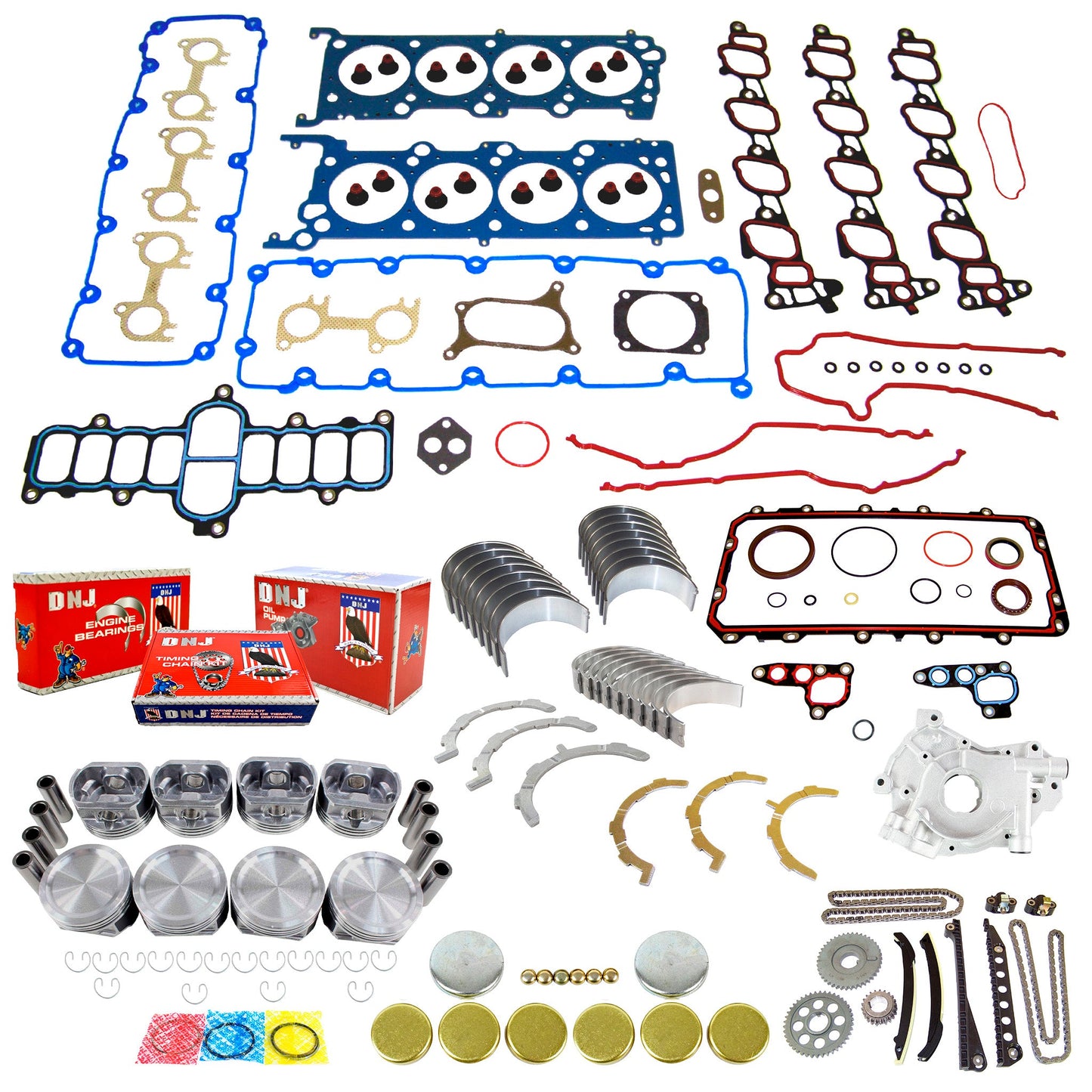 Master Engine Rebuild Kit 2002-2005 Ford 5.4L V8