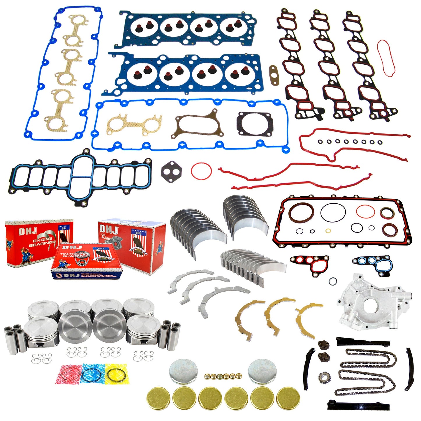 Master Engine Rebuild Kit 1999-2001 Ford 5.4L