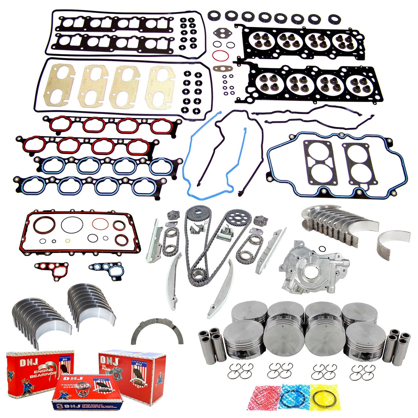 Master Engine Rebuild Kit 2001 Ford Mustang 4.6L V8