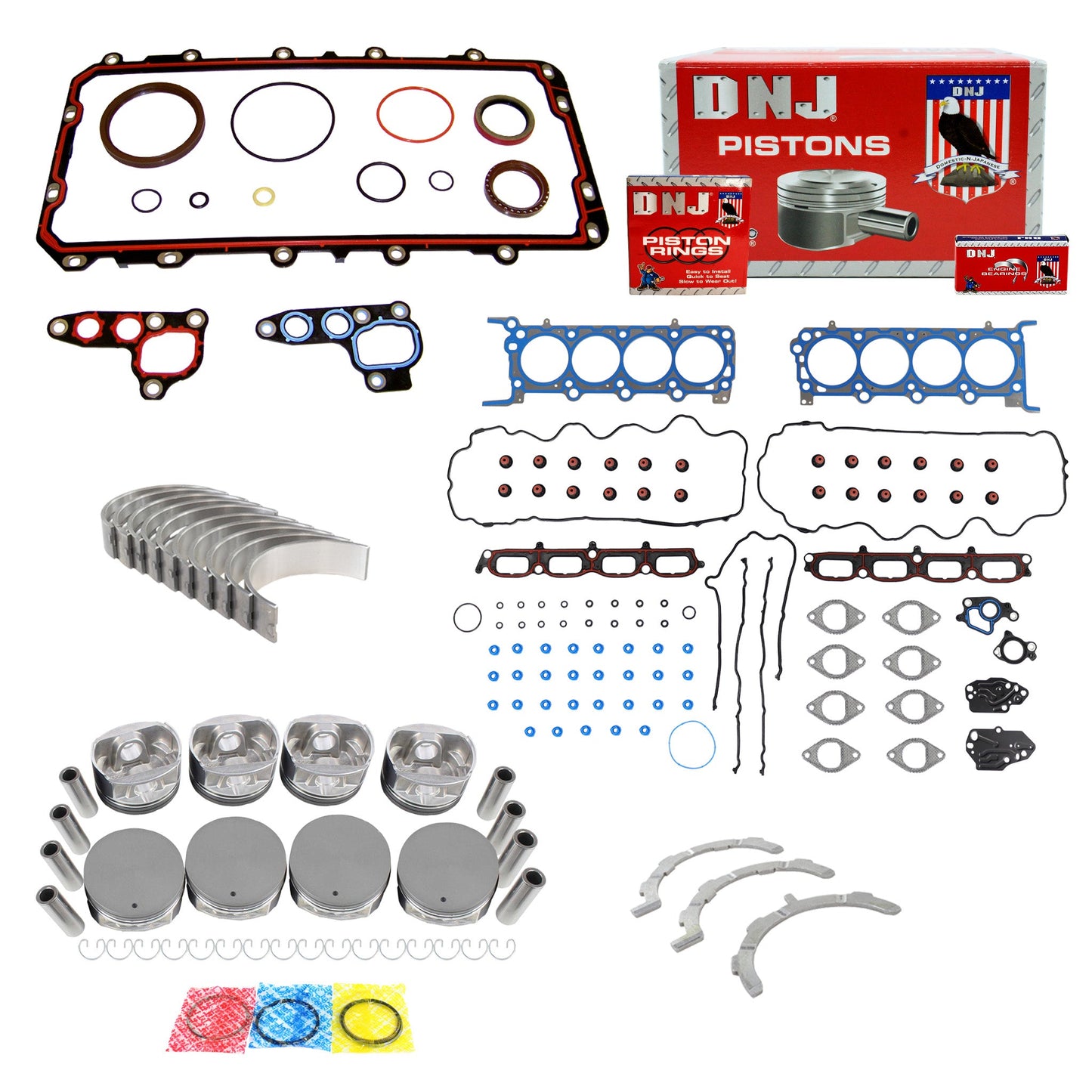 Engine Rebuild Kit 2004-2006 Ford & Lincoln 5.4L V8