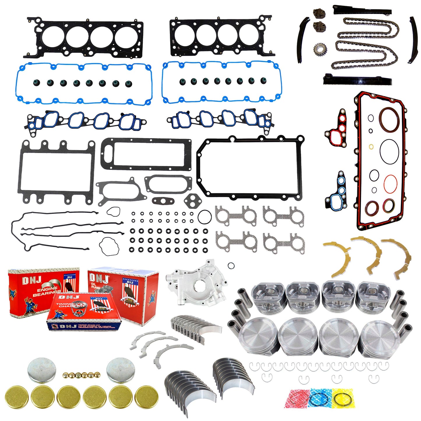 Master Engine Rebuild Kit 1999-2000 Ford 5.4L