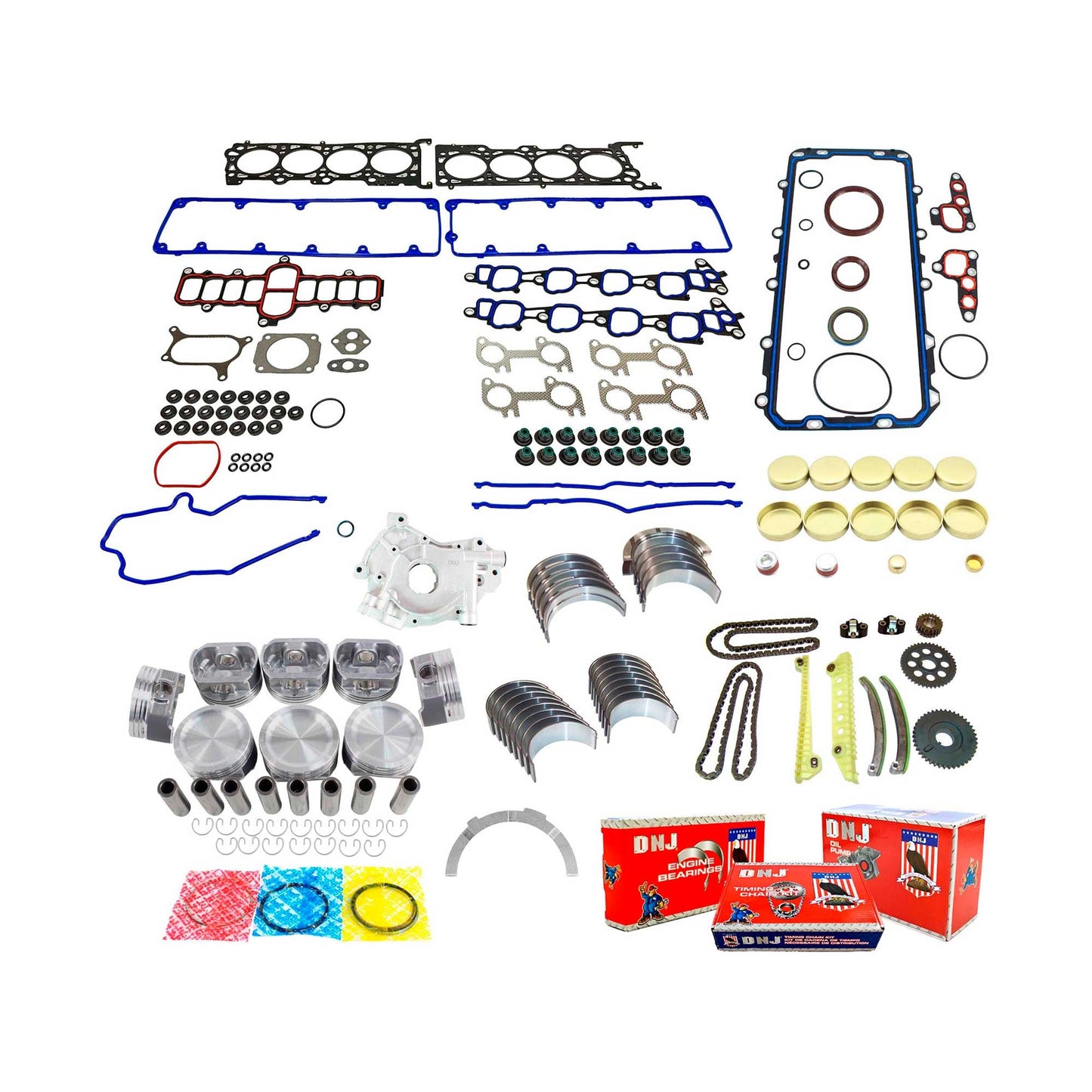 Master Engine Rebuild Kit 2002-2004 Ford 4.6L