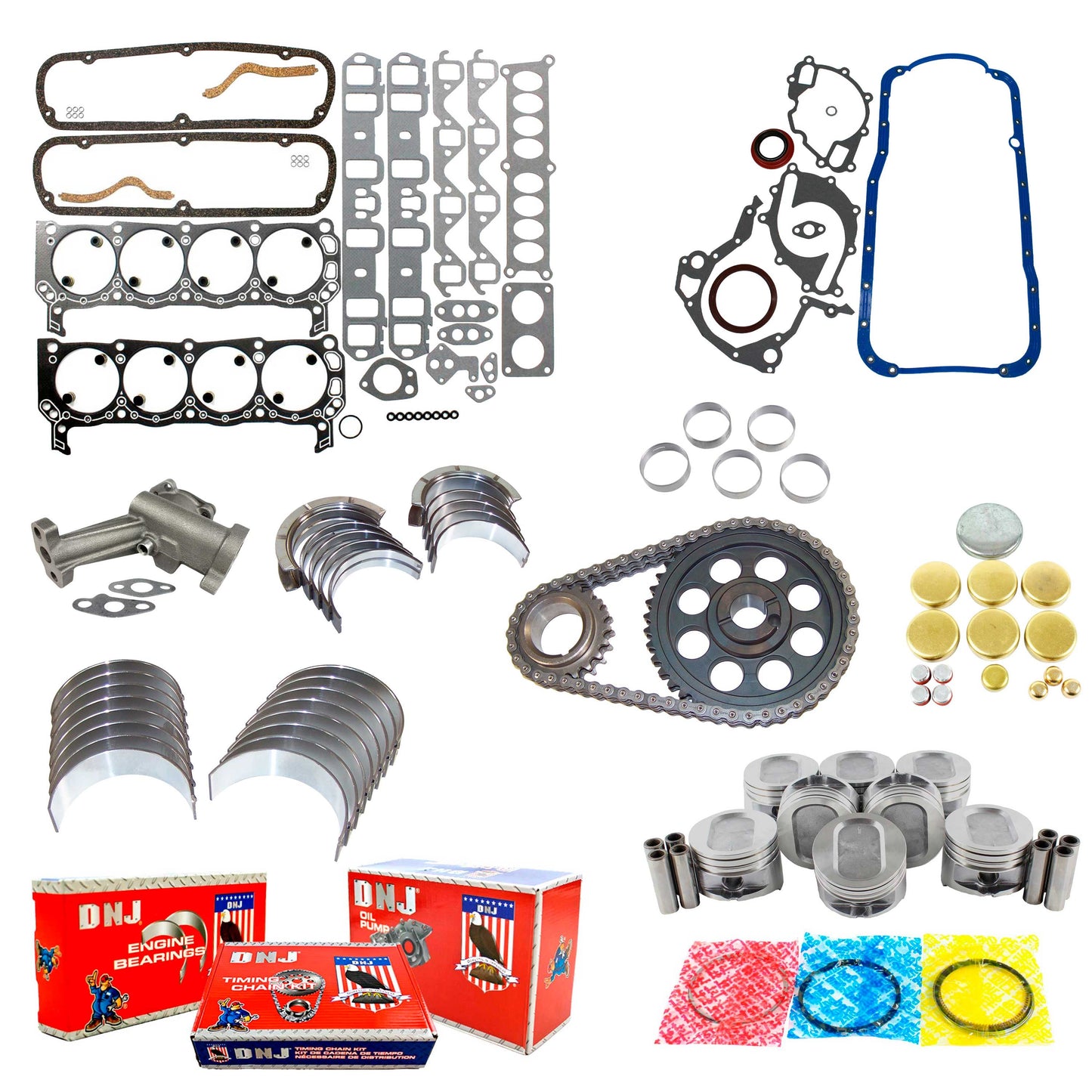 Master Engine Rebuild Kit 1994 Ford 5.8L