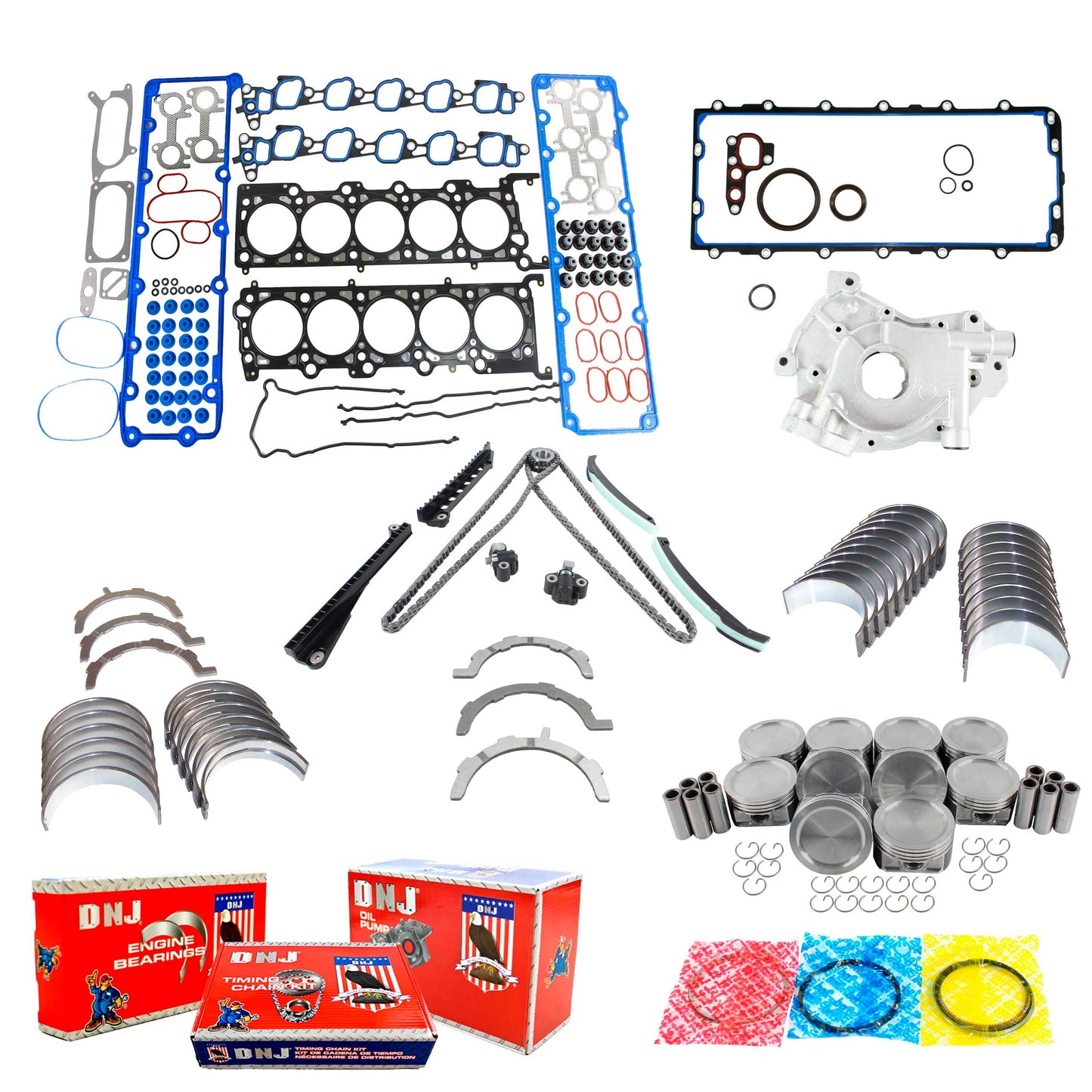 Master Engine Rebuild Kit 2003-2004 Ford 6.8L