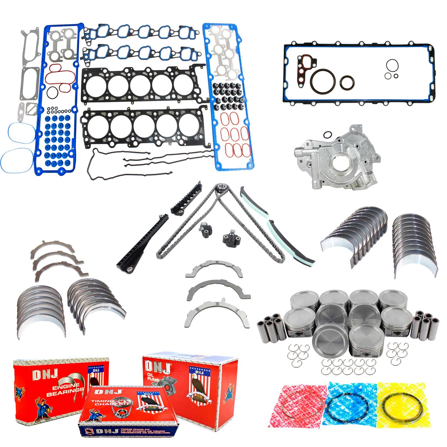 Master Engine Rebuild Kit 2003-2007 Ford 6.8L V10