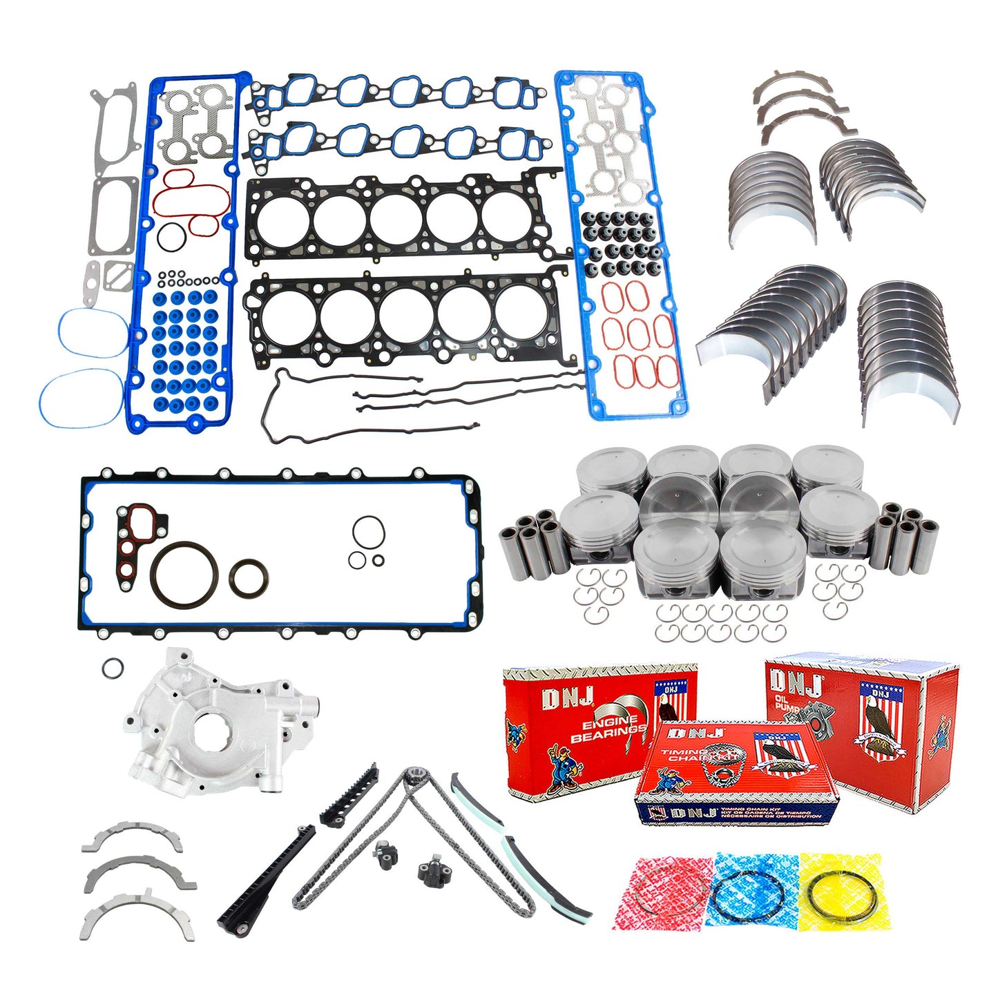 Master Engine Rebuild Kit 2003-2005 Ford 6.8L V10