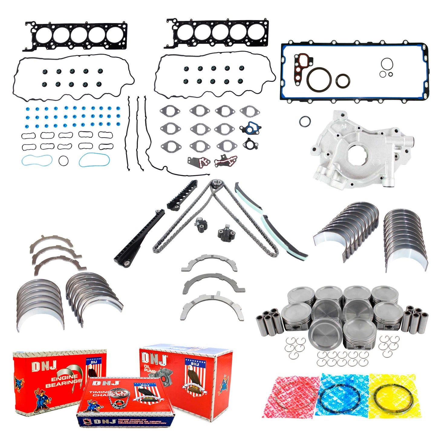 Master Engine Rebuild Kit 2005-2009 Ford Super Duty 6.8L V10