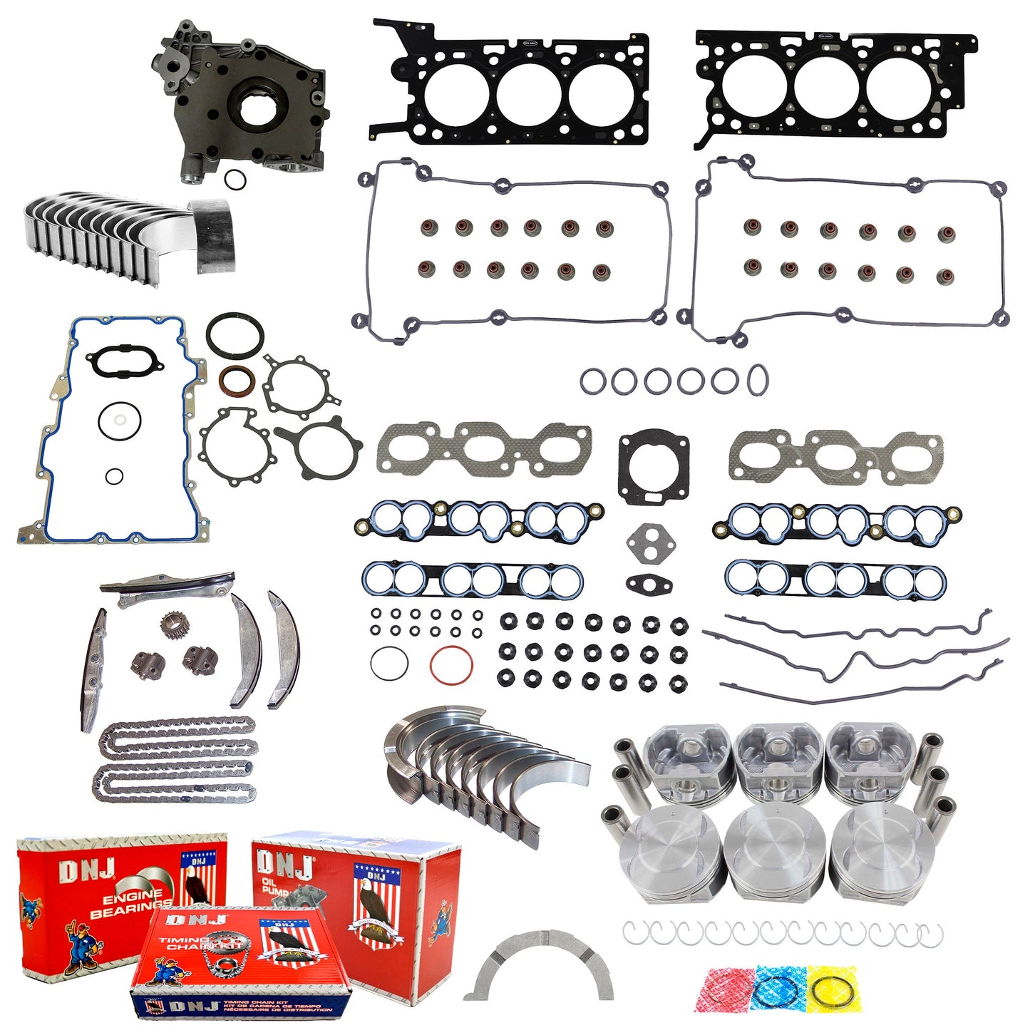 Master Engine Rebuild Kit 1999 Ford,Mercury 3.0L