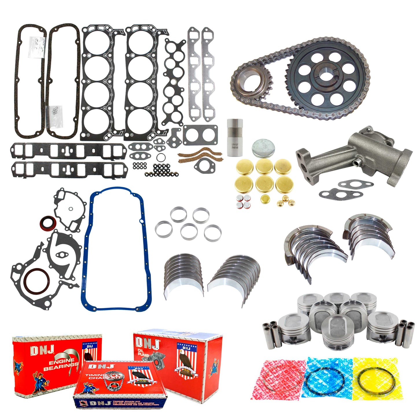 Master Engine Rebuild Kit 1995 Ford 5.8L