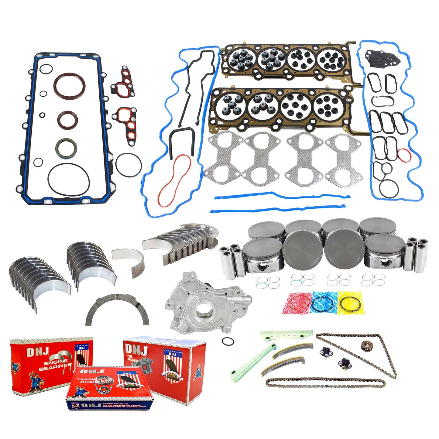 Master Engine Rebuild Kit 2007-2009 Ford Mustang 4.6L V8