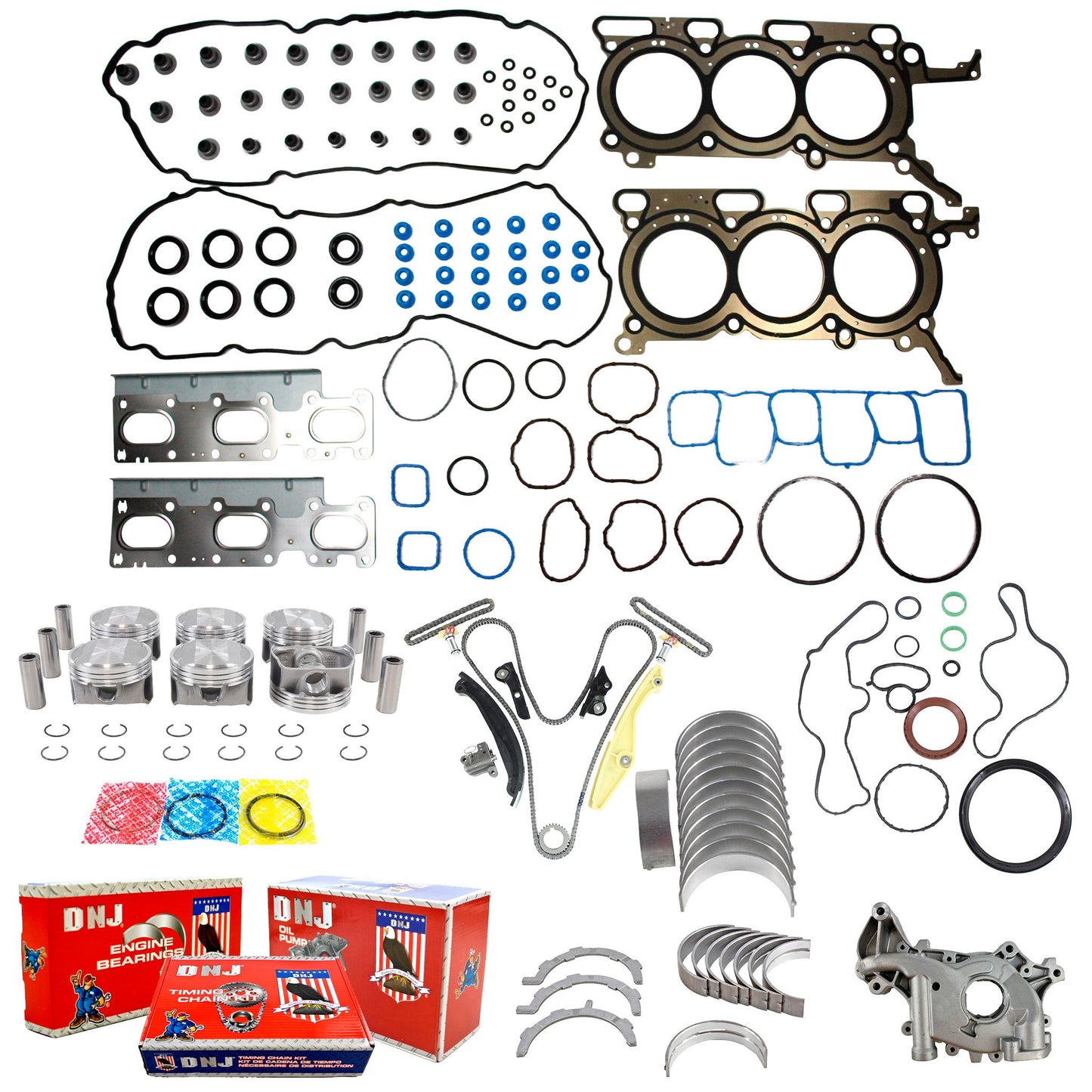 Master Engine Rebuild Kit 2011-2017 Ford 3.5L