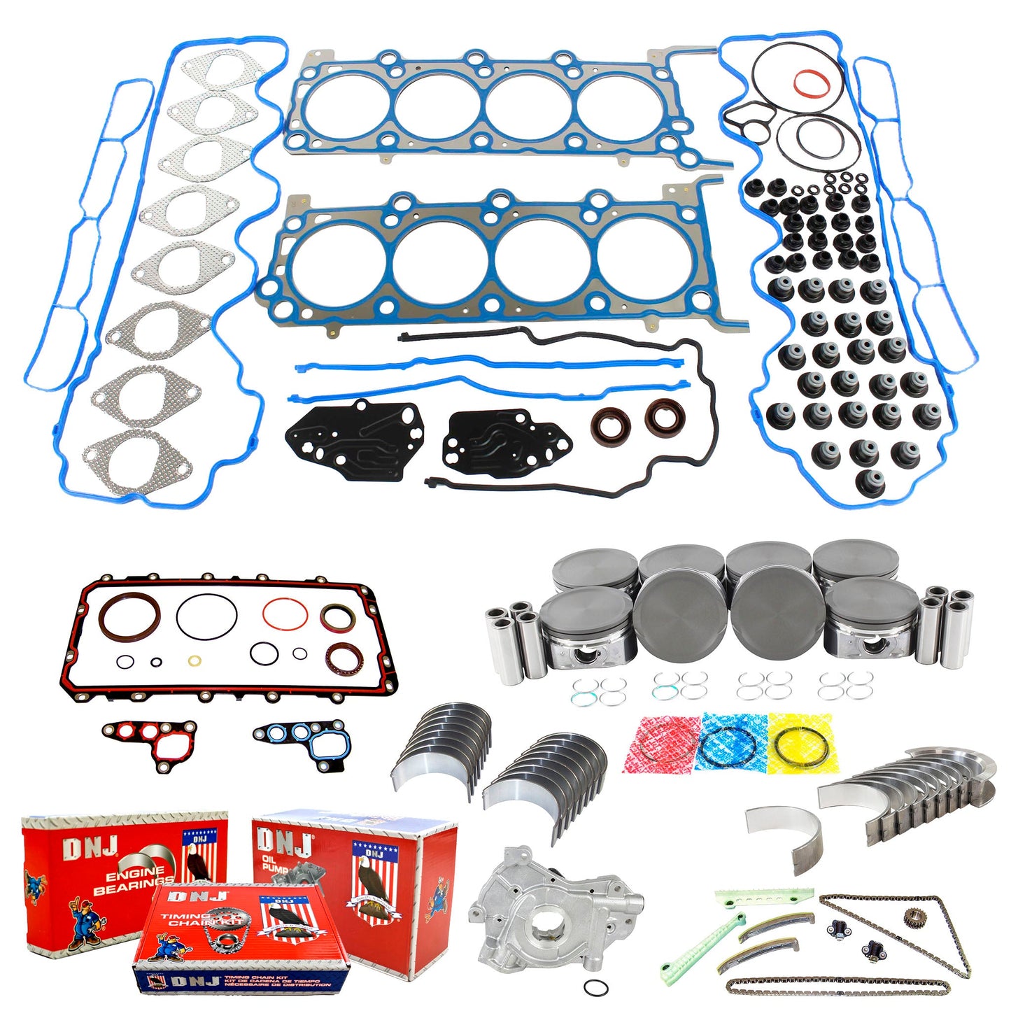 Master Engine Rebuild Kit 2009-2010 Ford,Mercury 4.6L