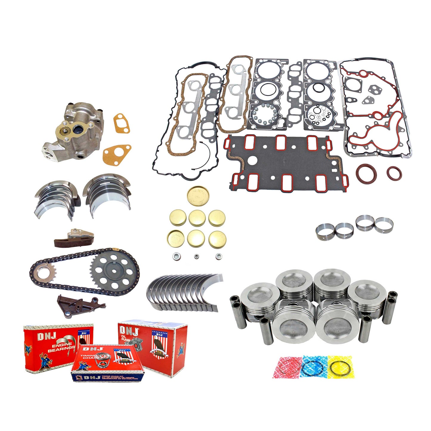 Master Engine Rebuild Kit 1990-1994 Ford,Mazda 4.0L