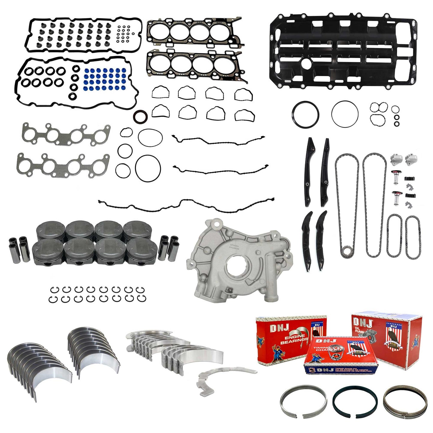 Master Engine Rebuild Kit 2015-2017 Ford 5.0L