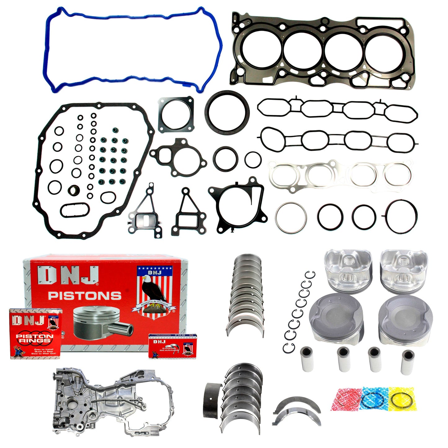 Master Engine Rebuild Kit 2013-2017 Nissan Altima 2.5L