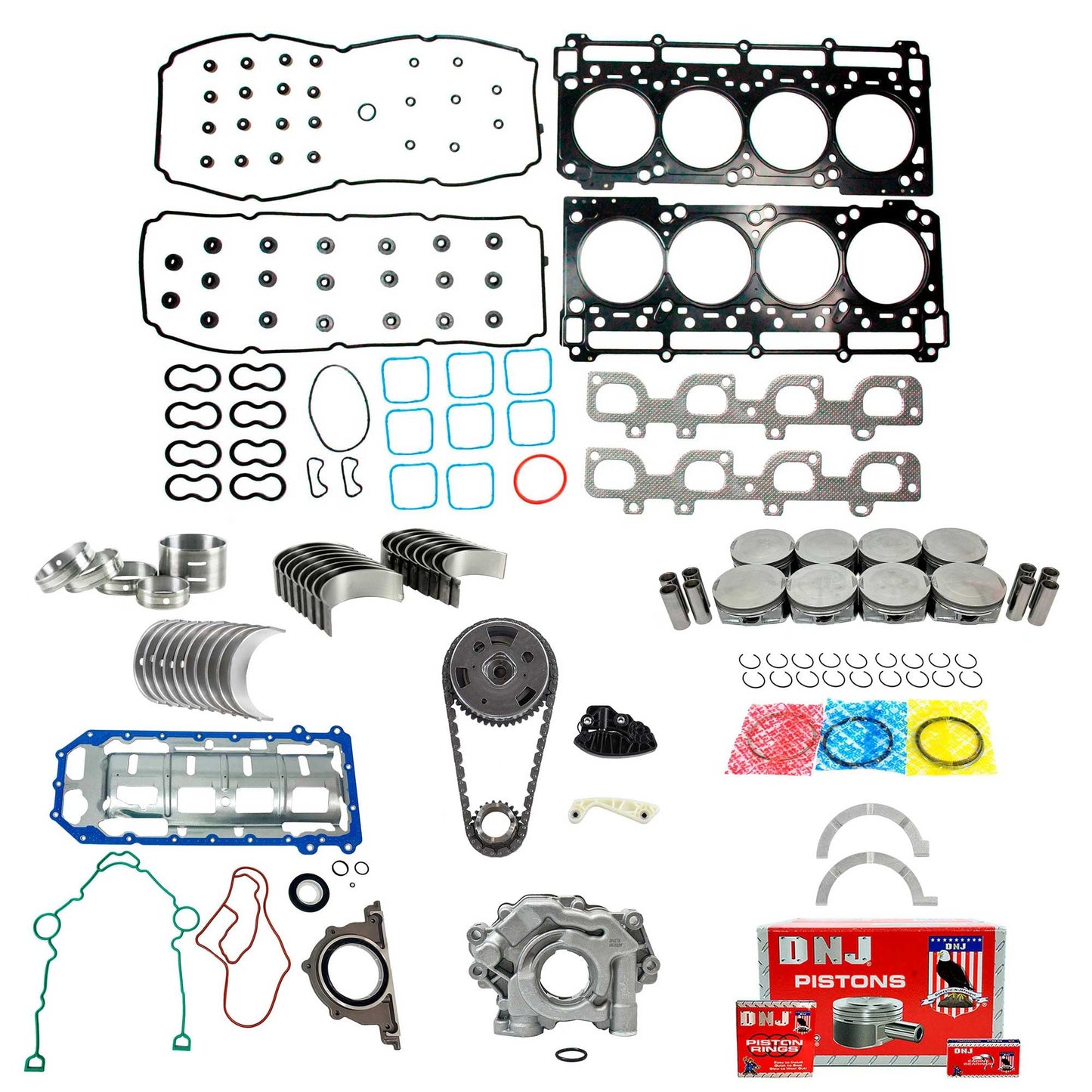 Master Engine Rebuild Kit 2011-2019 Chrysler 6.4L