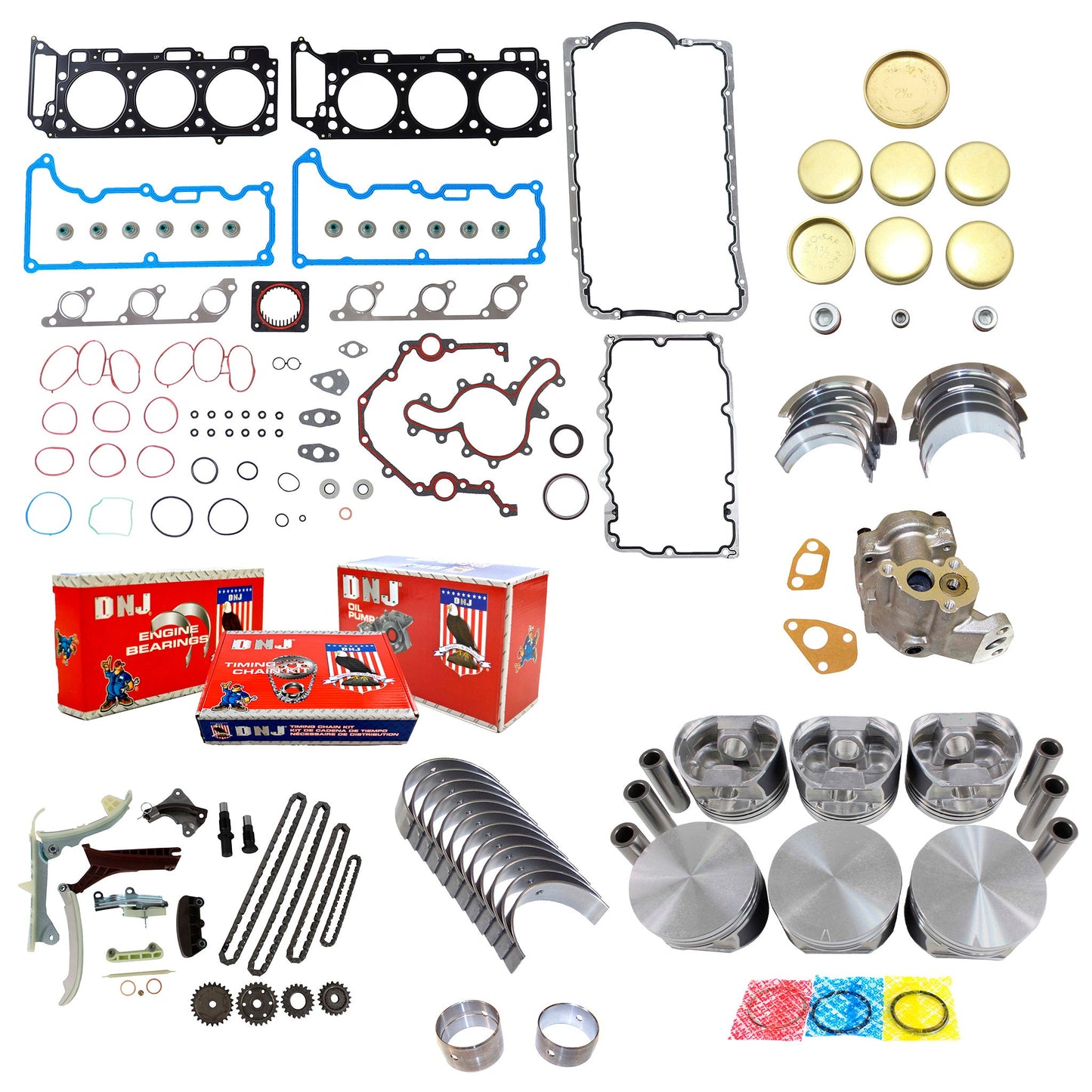 Master Engine Rebuild Kit 1997-2001 Ford,Mercury 4.0L