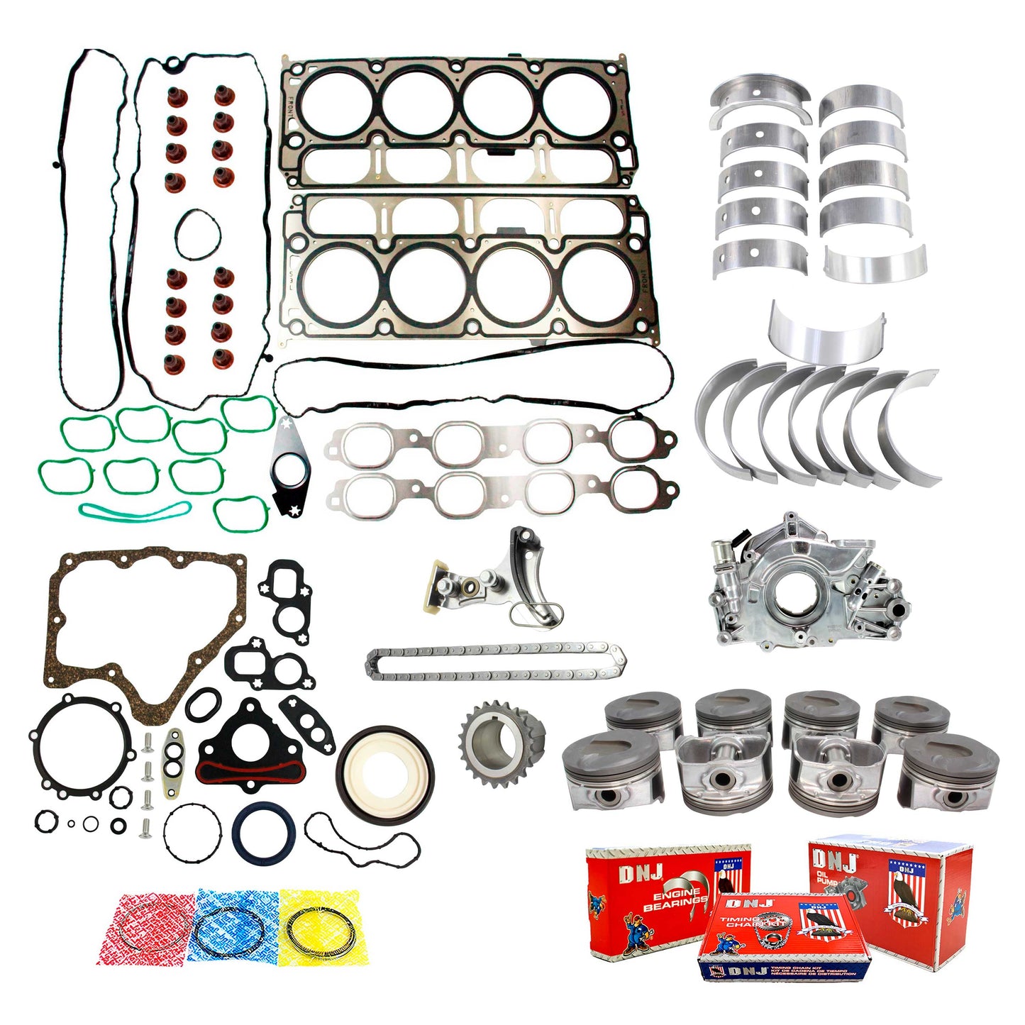 Master Engine Rebuild Kit 2014-2020 Chevrolet,GMC 5.3L