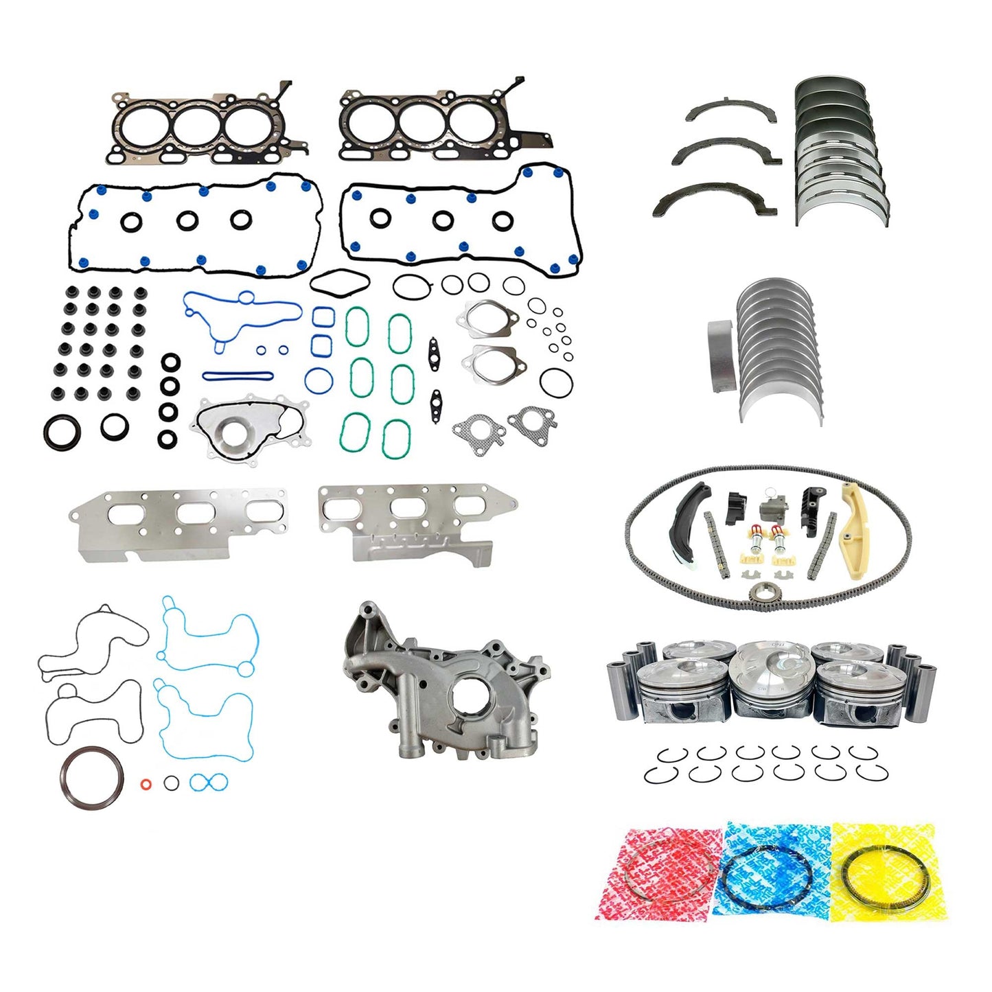 Master Engine Rebuild Kit 2012-2014 Ford 3.5L