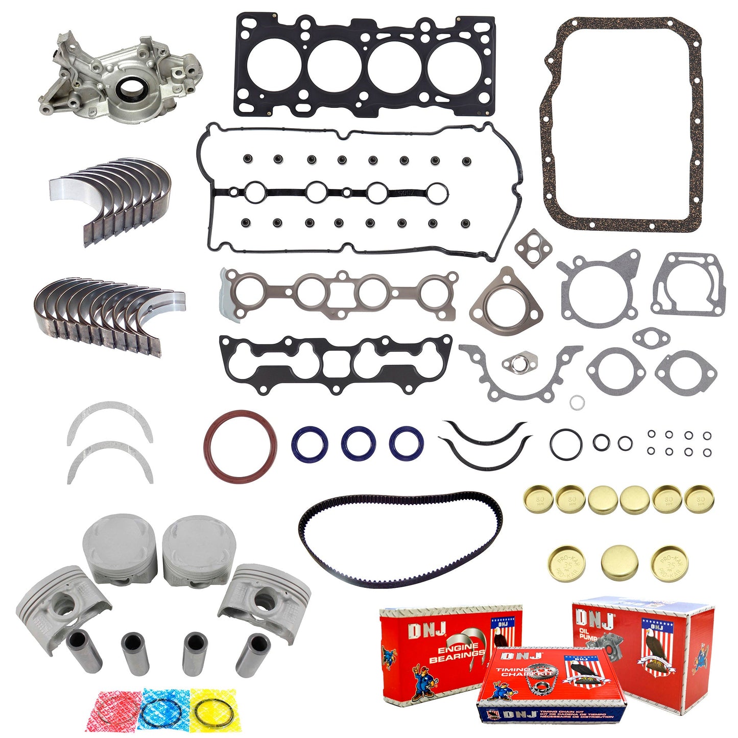 Master Engine Rebuild Kit 1998 Mazda 1.5L