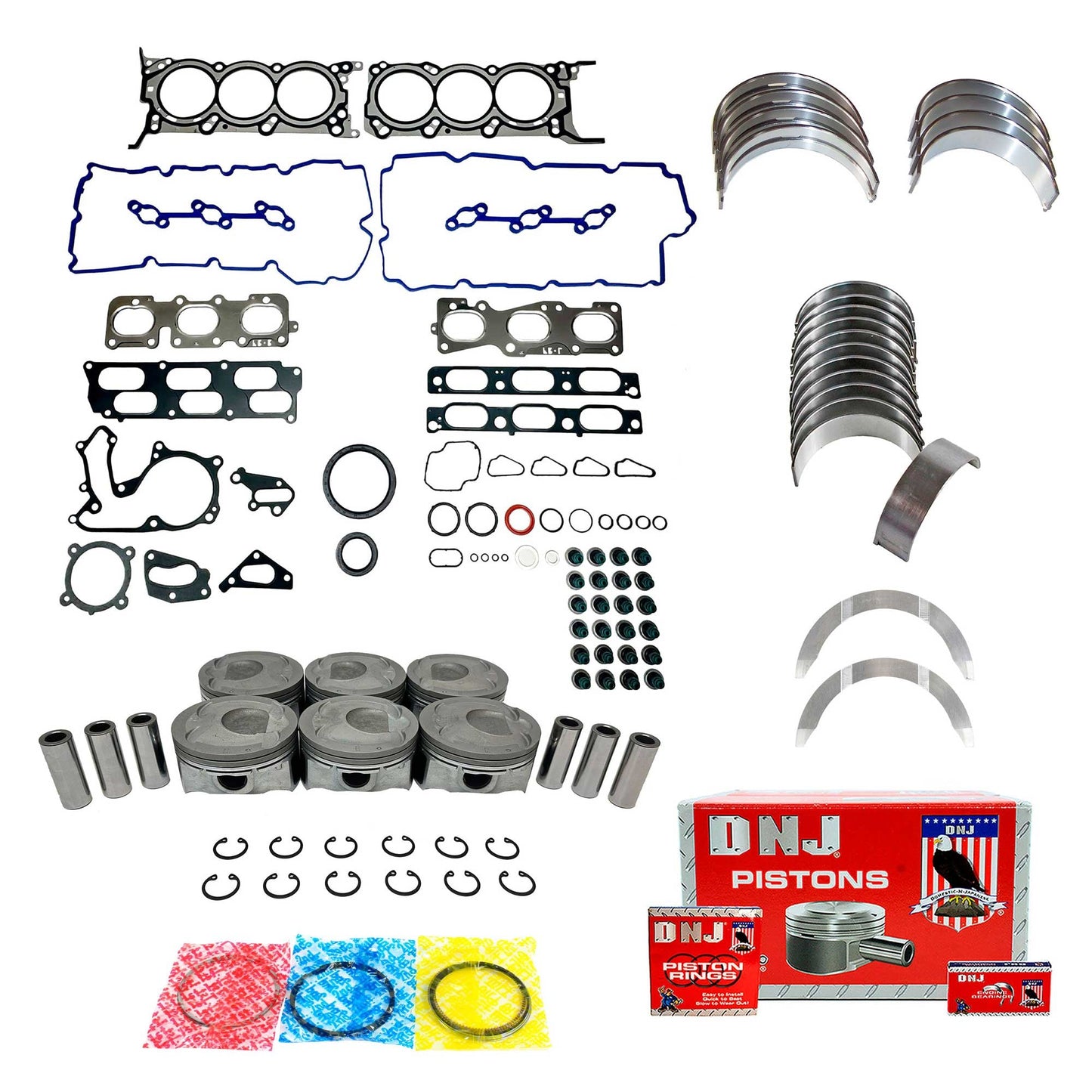 Engine Rebuild Kit 2013-2016 Hyundai 3.8L