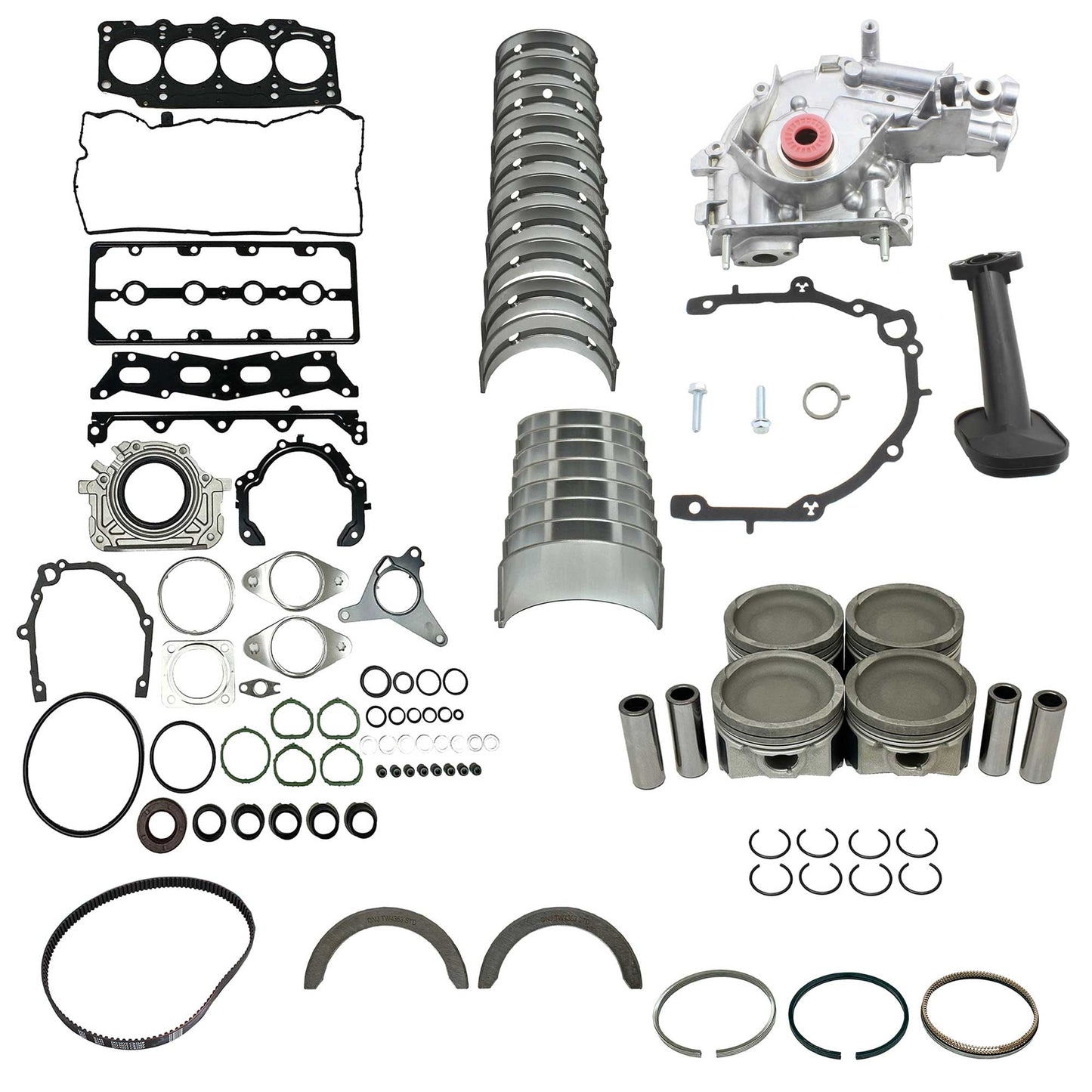 Master Engine Rebuild Kit 2014-2020 Fiat 1.4L