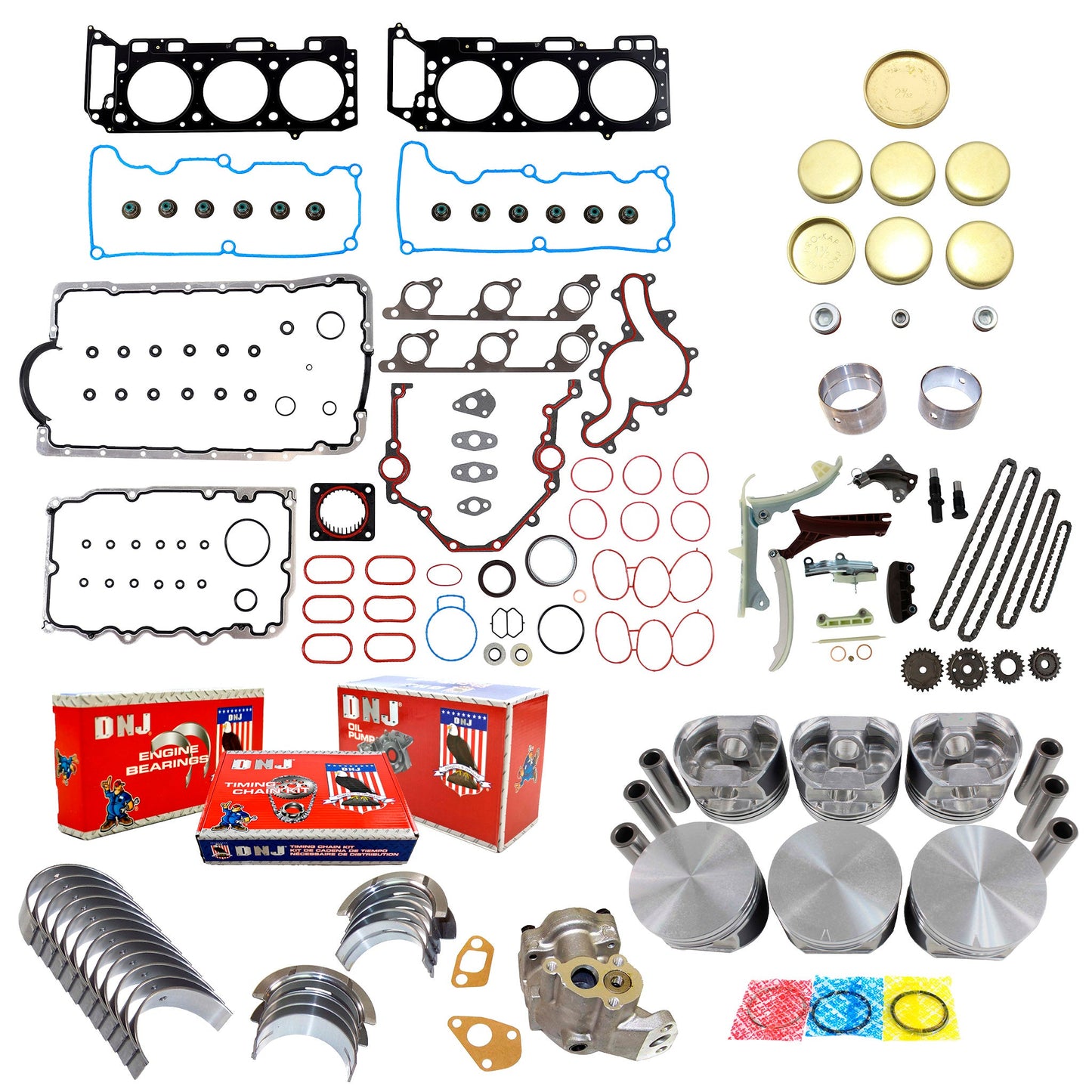 Master Engine Rebuild Kit for 2001-2009 Ford Explorer, Mazda B4000, Mercury Mountaineer