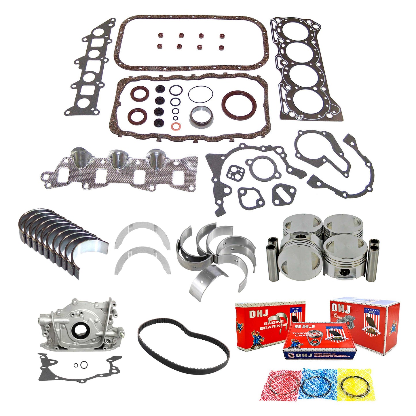 Master Engine Rebuild Kit 1989-1995 Suzuki 1.3L