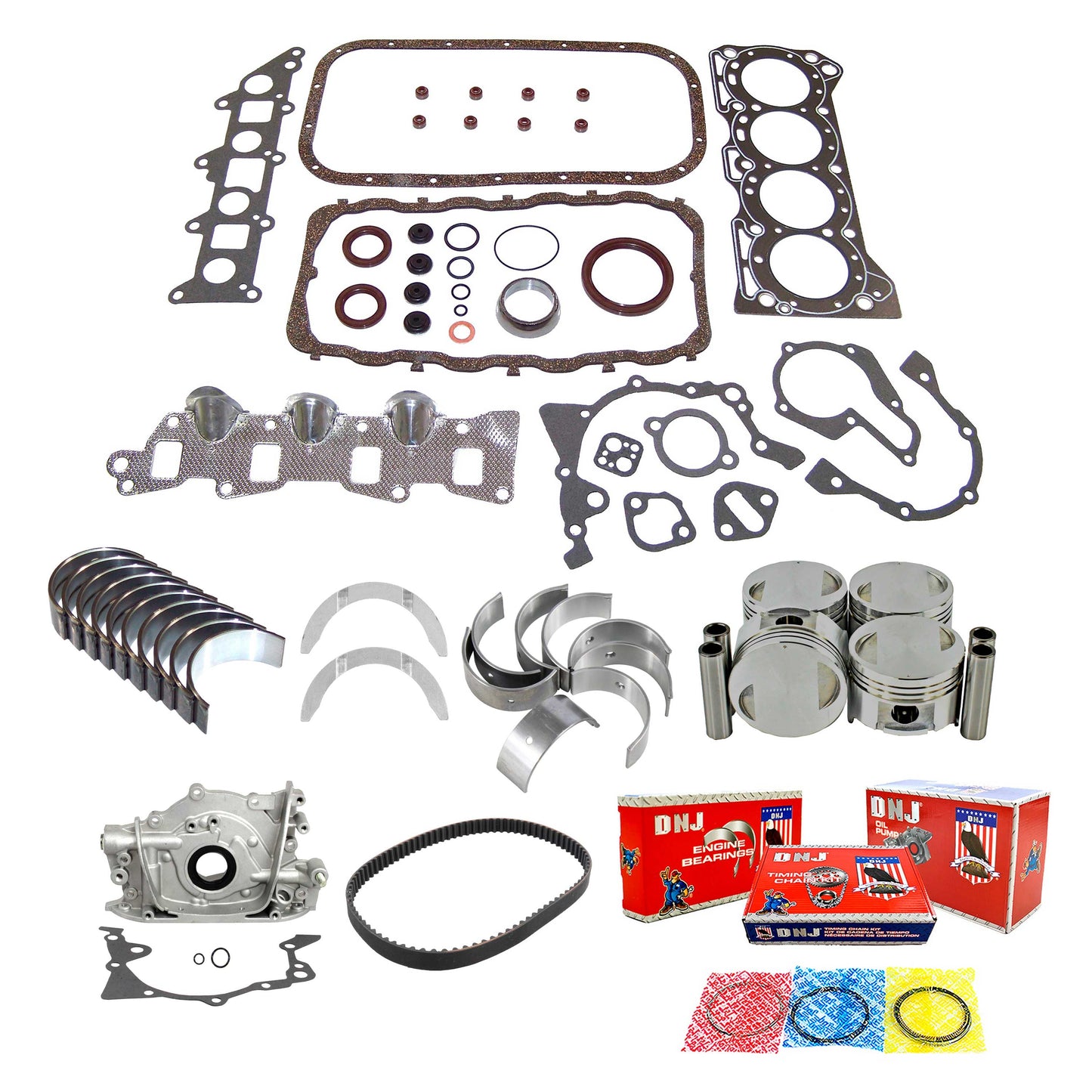Master Engine Rebuild Kit 1994 Suzuki 1.3L
