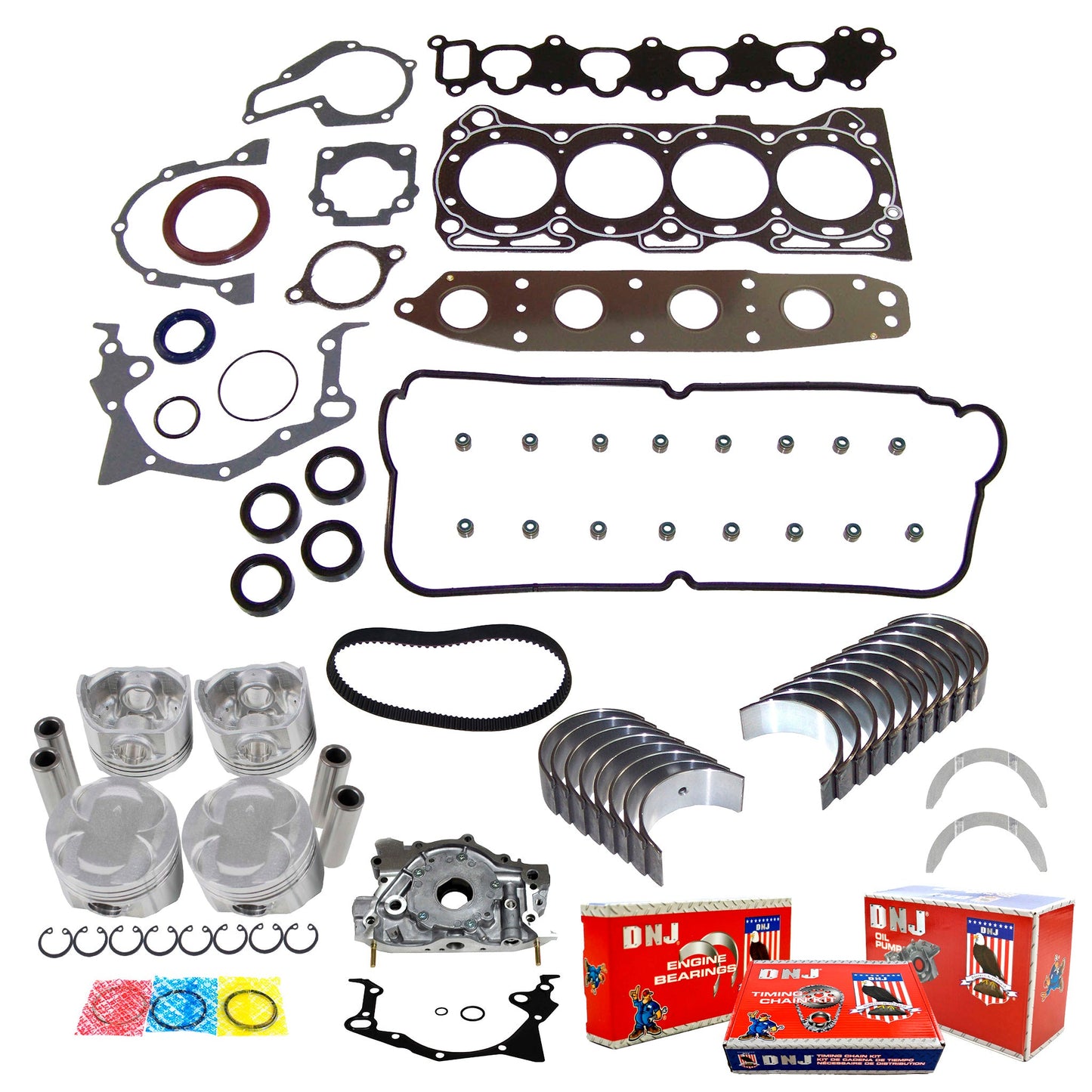 Master Engine Rebuild Kit 1998-2001 Chevrolet 1.3L