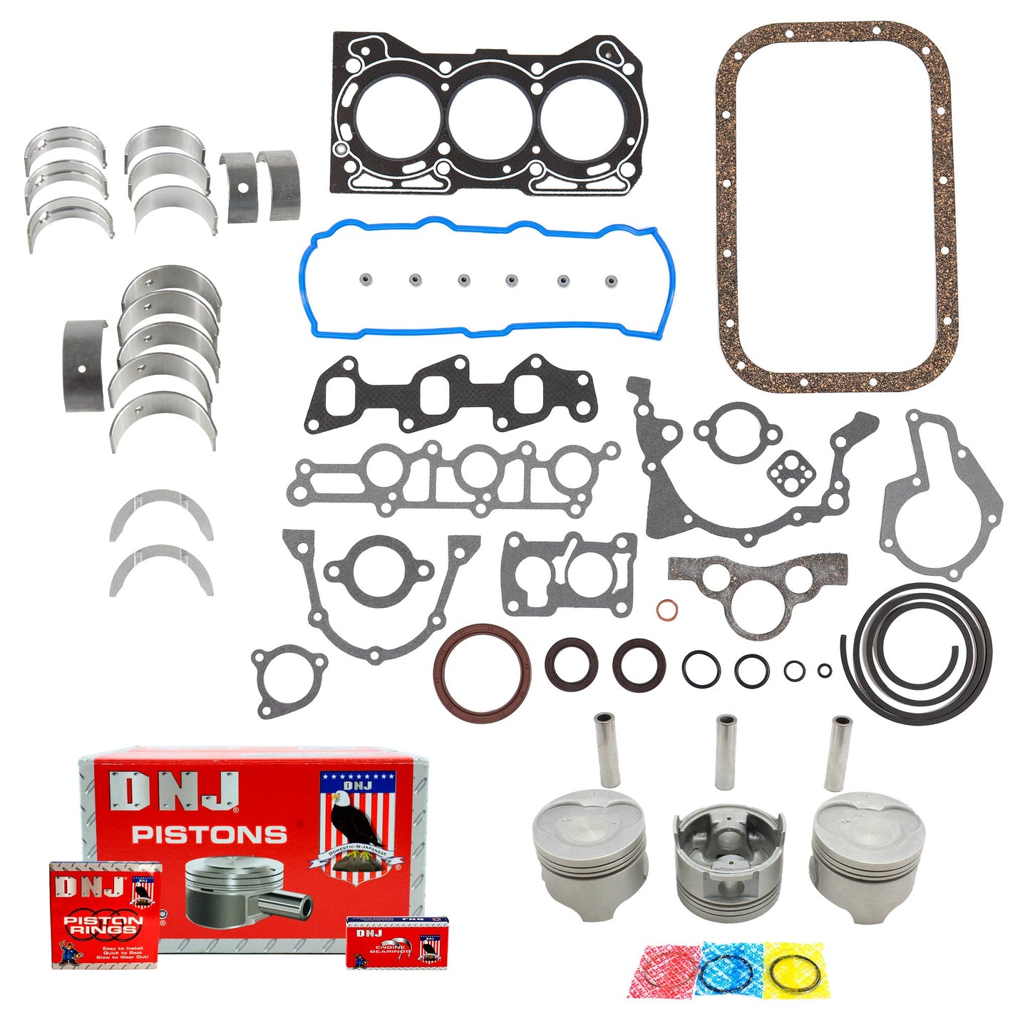 Engine Rebuild Kit 1989-2000 Chevrolet/Geo Metro 1.0L L3