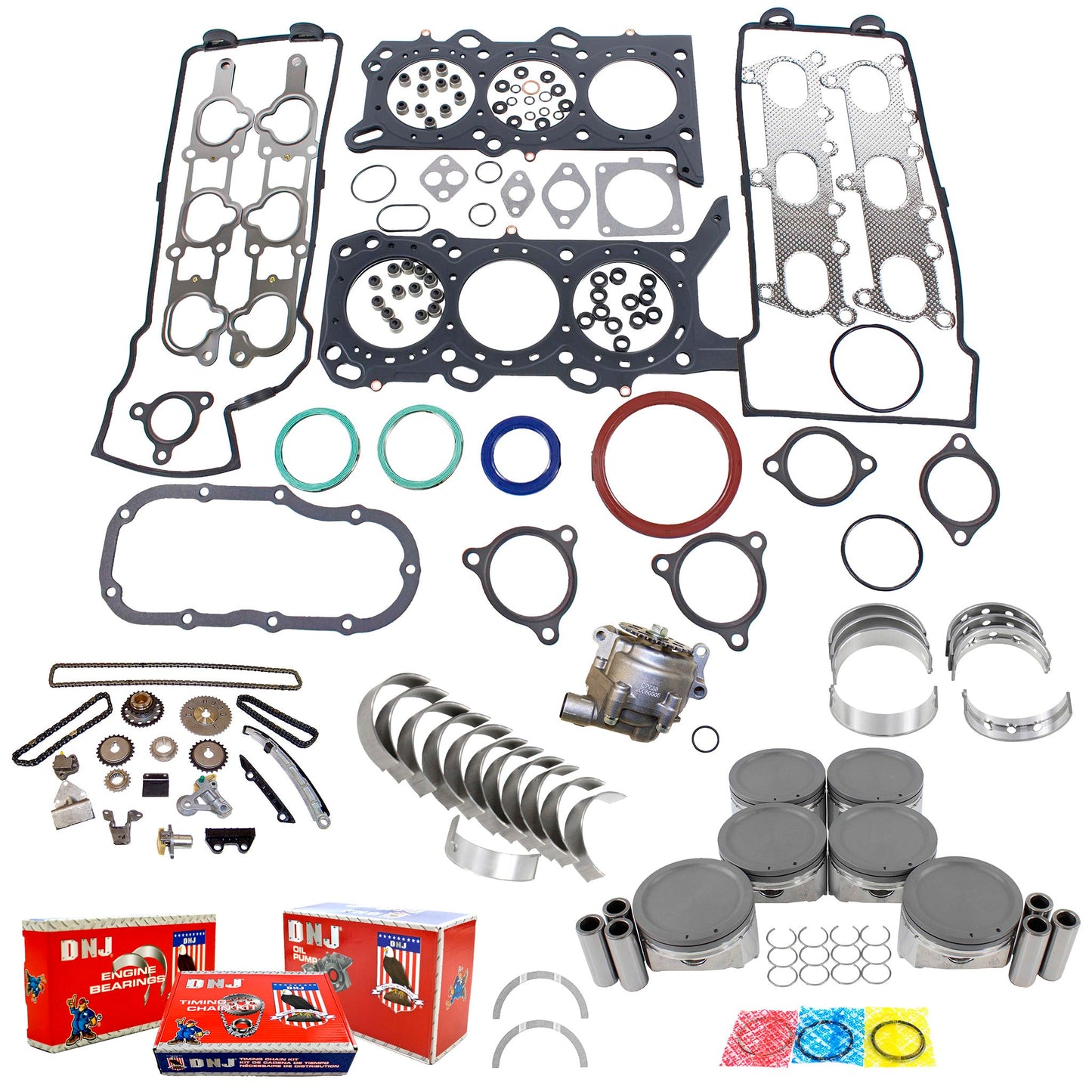 Master Engine Rebuild Kit 2006-2008 Suzuki 2.7L
