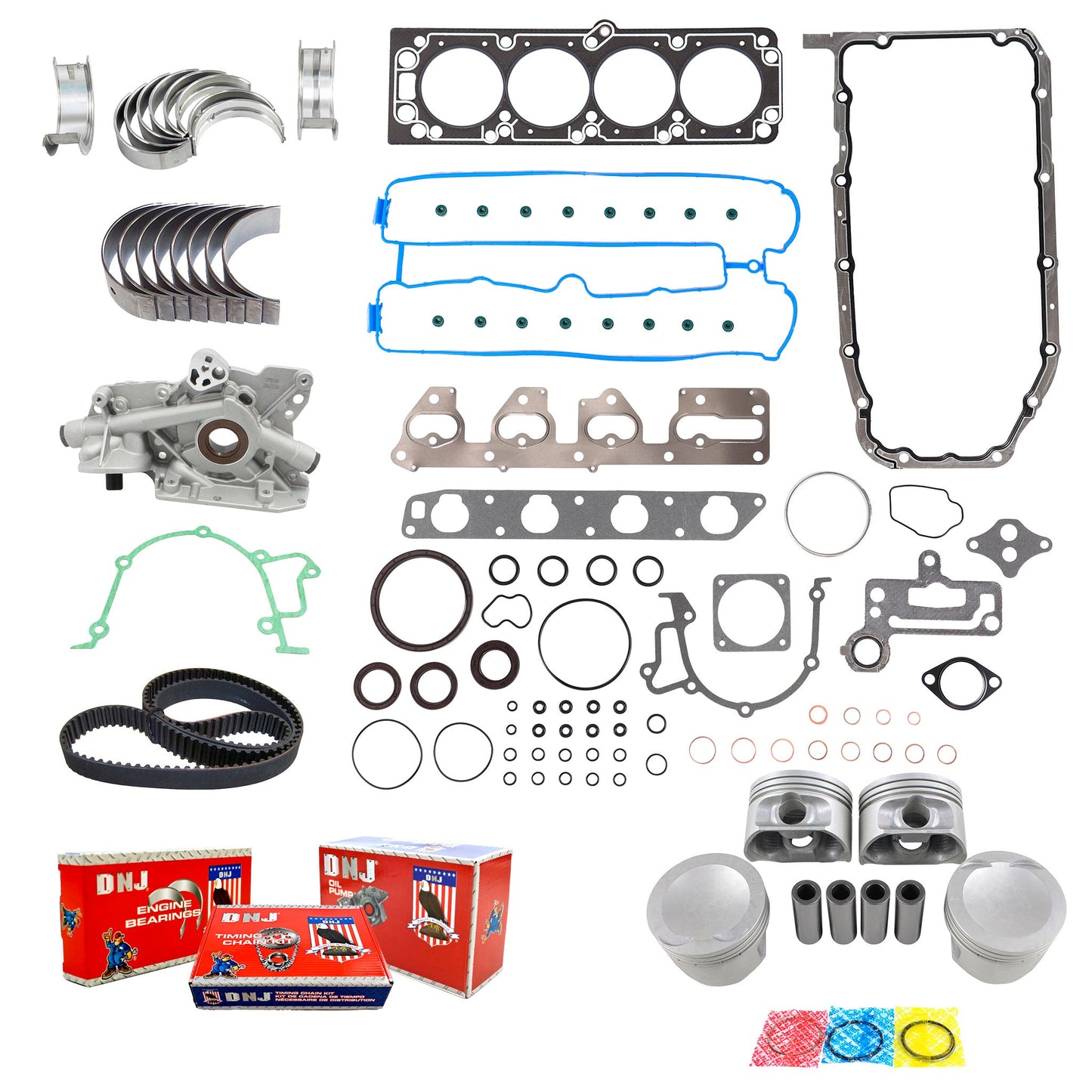 Master Engine Rebuild Kit 2006-2008 Suzuki 2.0L