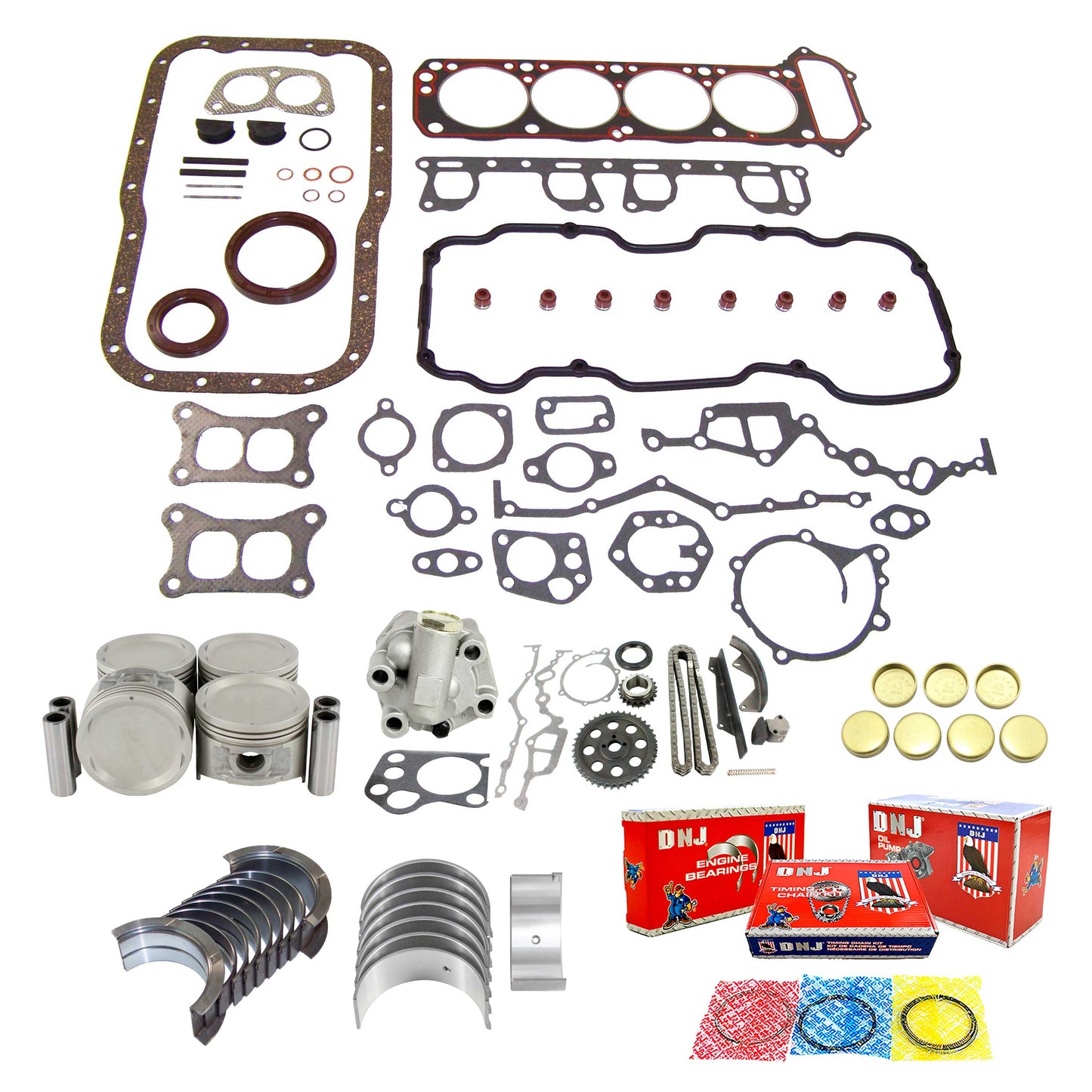 Master Engine Rebuild Kit 1983-1988 Nissan 2.4L