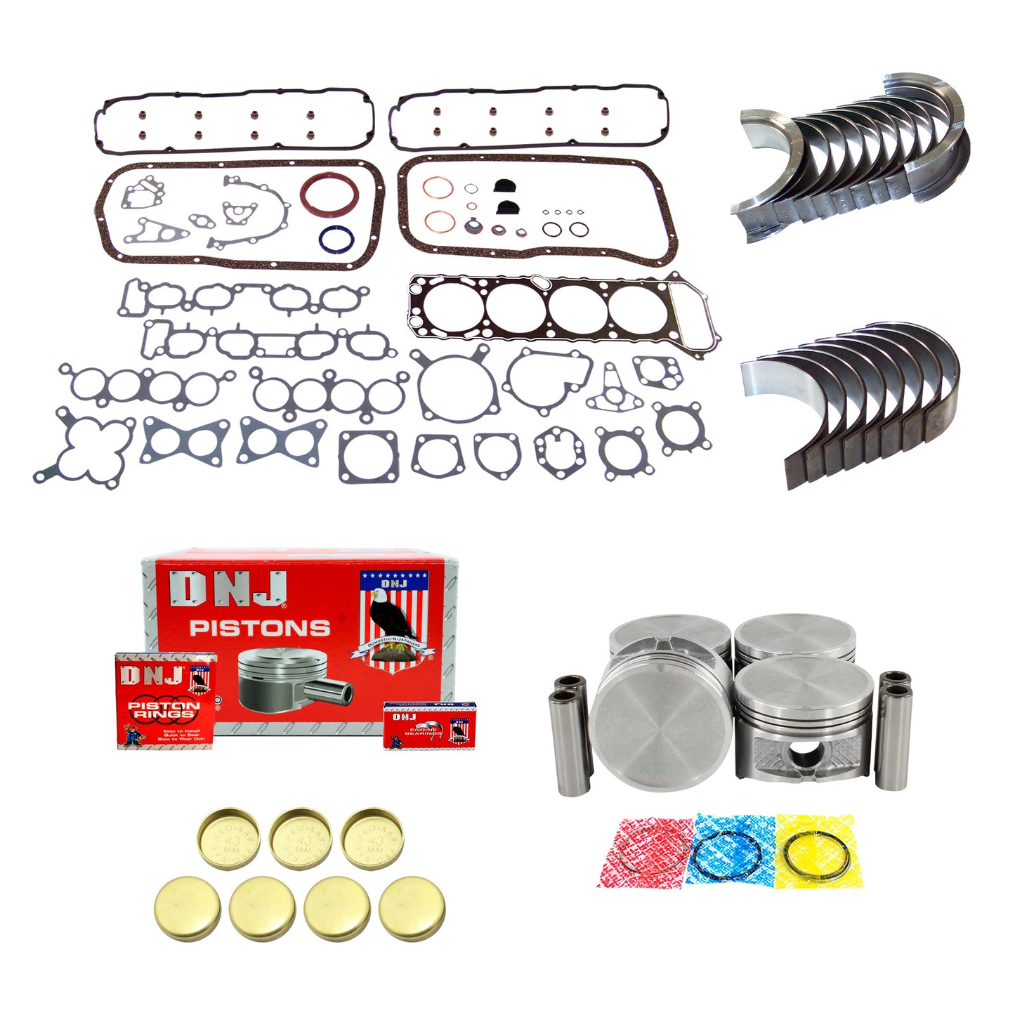 Engine Rebuild Kit 1990-1995 Nissan 2.4L L4