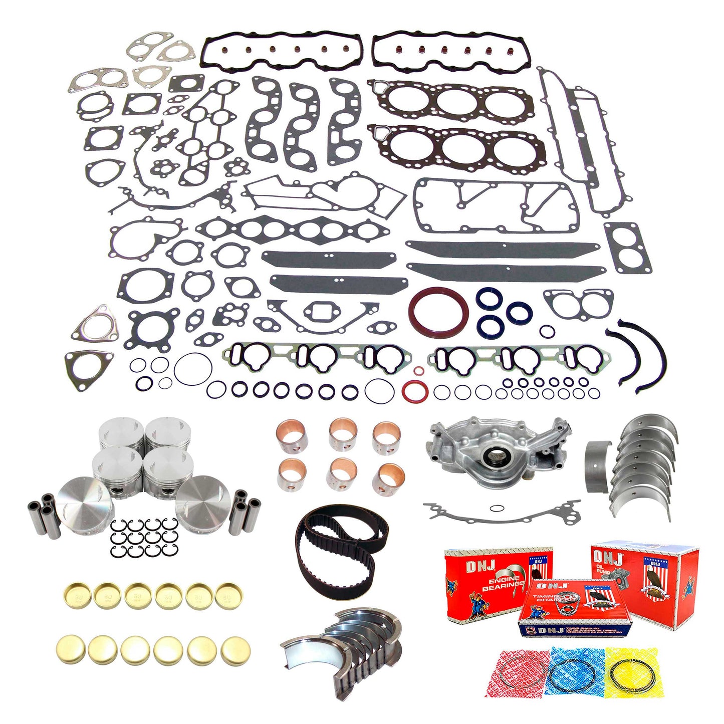 Master Engine Rebuild Kit 1987-1993 INFINITI,Nissan 3.0L