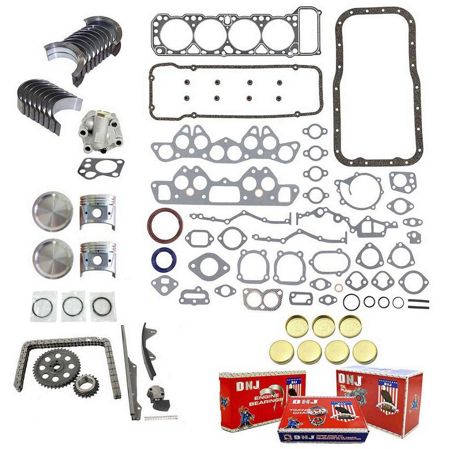 Master Engine Rebuild Kit 1974-1979 Nissan 2.0L