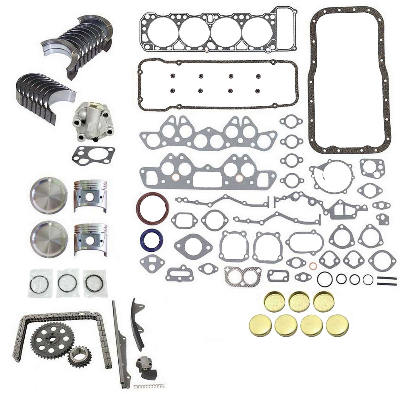 Master Engine Rebuild Kit 1974-1979 Nissan 2.0L