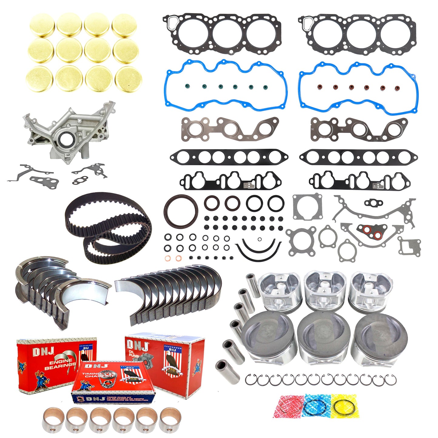Master Engine Rebuild Kit 1999-2004 Nissan 3.3L