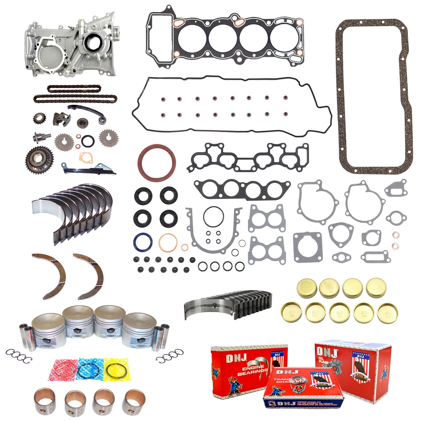 Master Engine Rebuild Kit 1991-1994 Nissan 1.6L