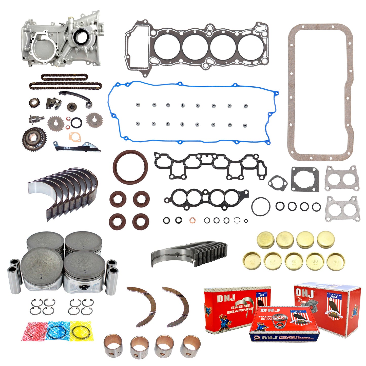 Master Engine Rebuild Kit 1995-1999 Nissan 1.6L