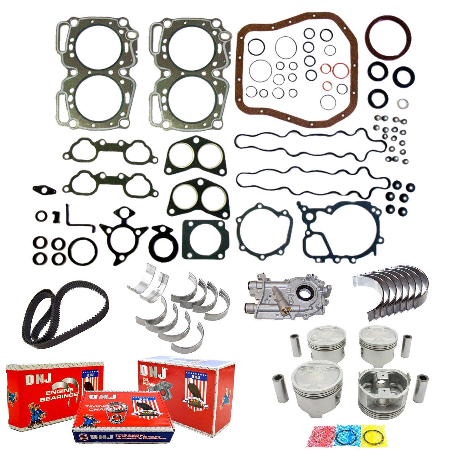 Master 1990-1996 Subaru Legacy & 1995-1996 Impreza Engine Rebuild Kit