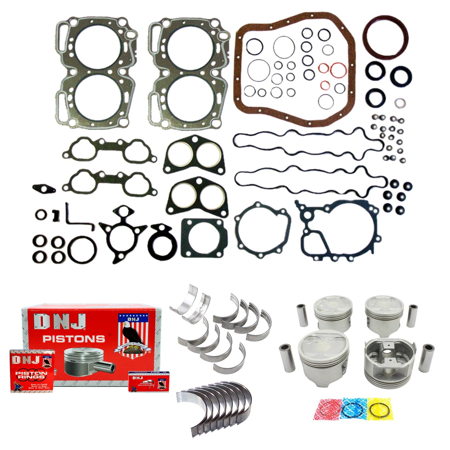 Engine Rebuild Kit 1990-1996 Subaru 2.2L