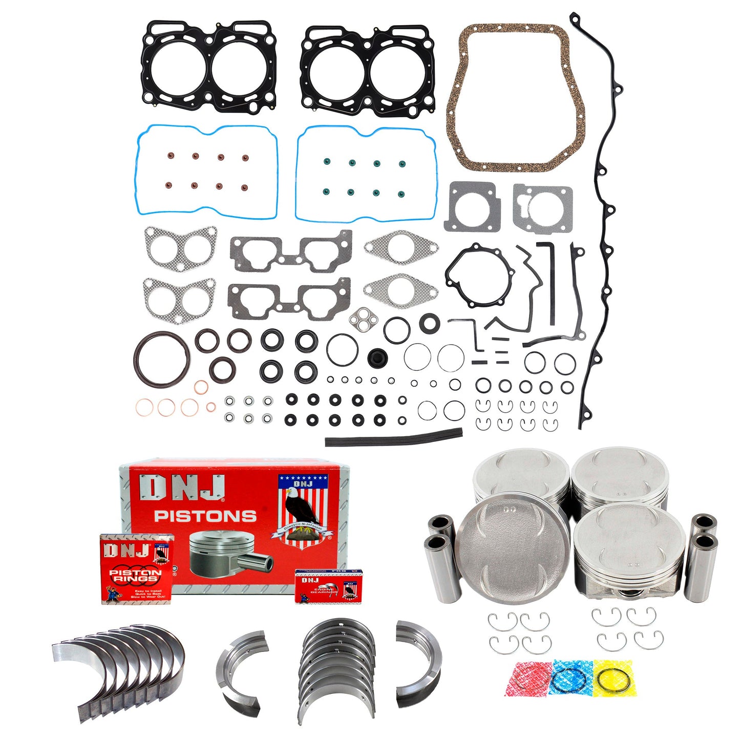 Engine Rebuild Kit 1999-2006 Saab & Subaru 2.5L H4