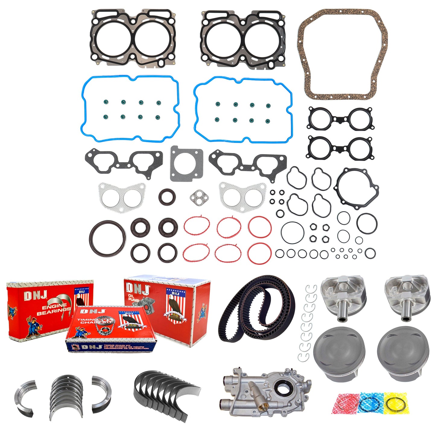 Master Engine Rebuild Kit 2004-2006 Subaru 2.5L