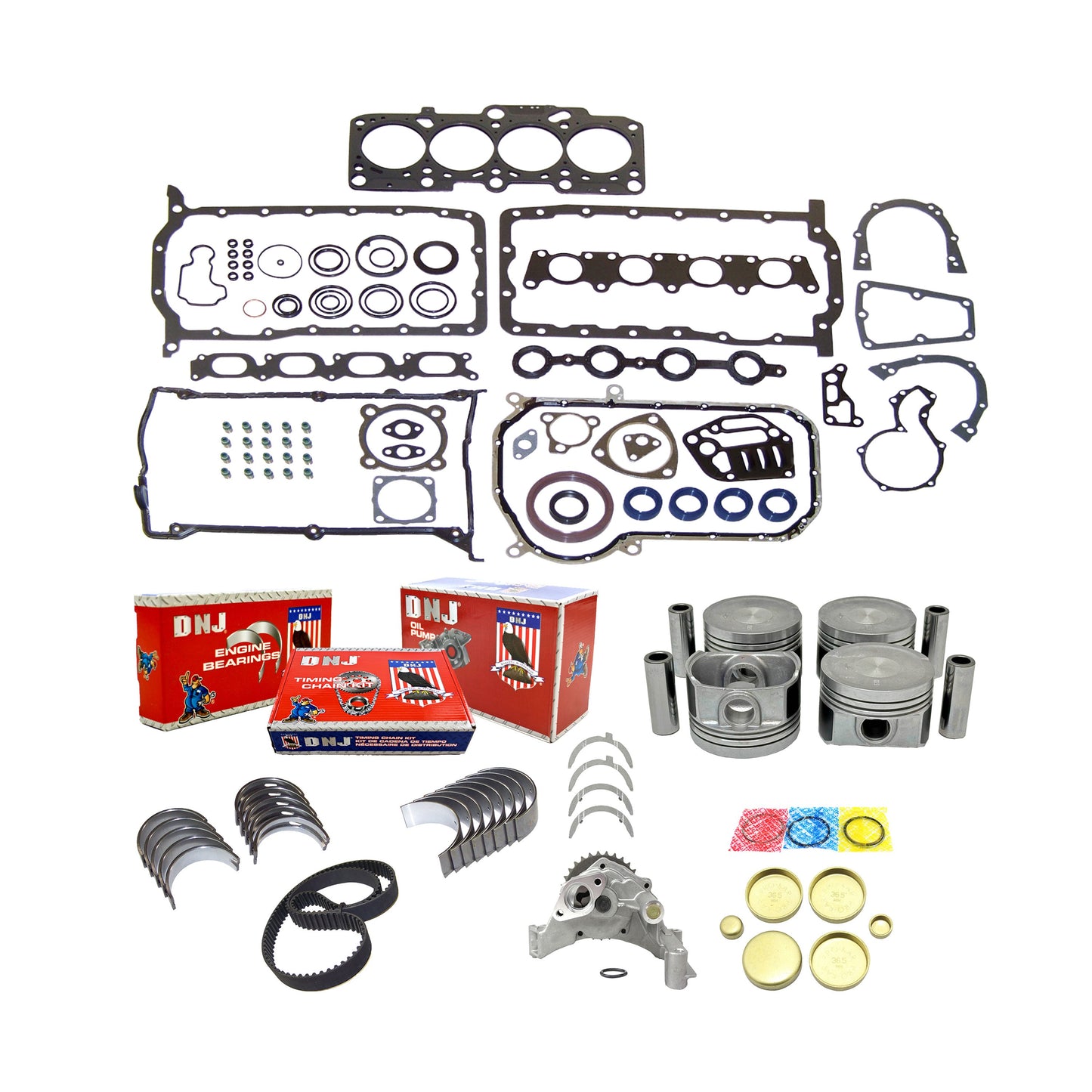 Master Engine Rebuild Kit 1998-2000 Volkswagen 1.8L