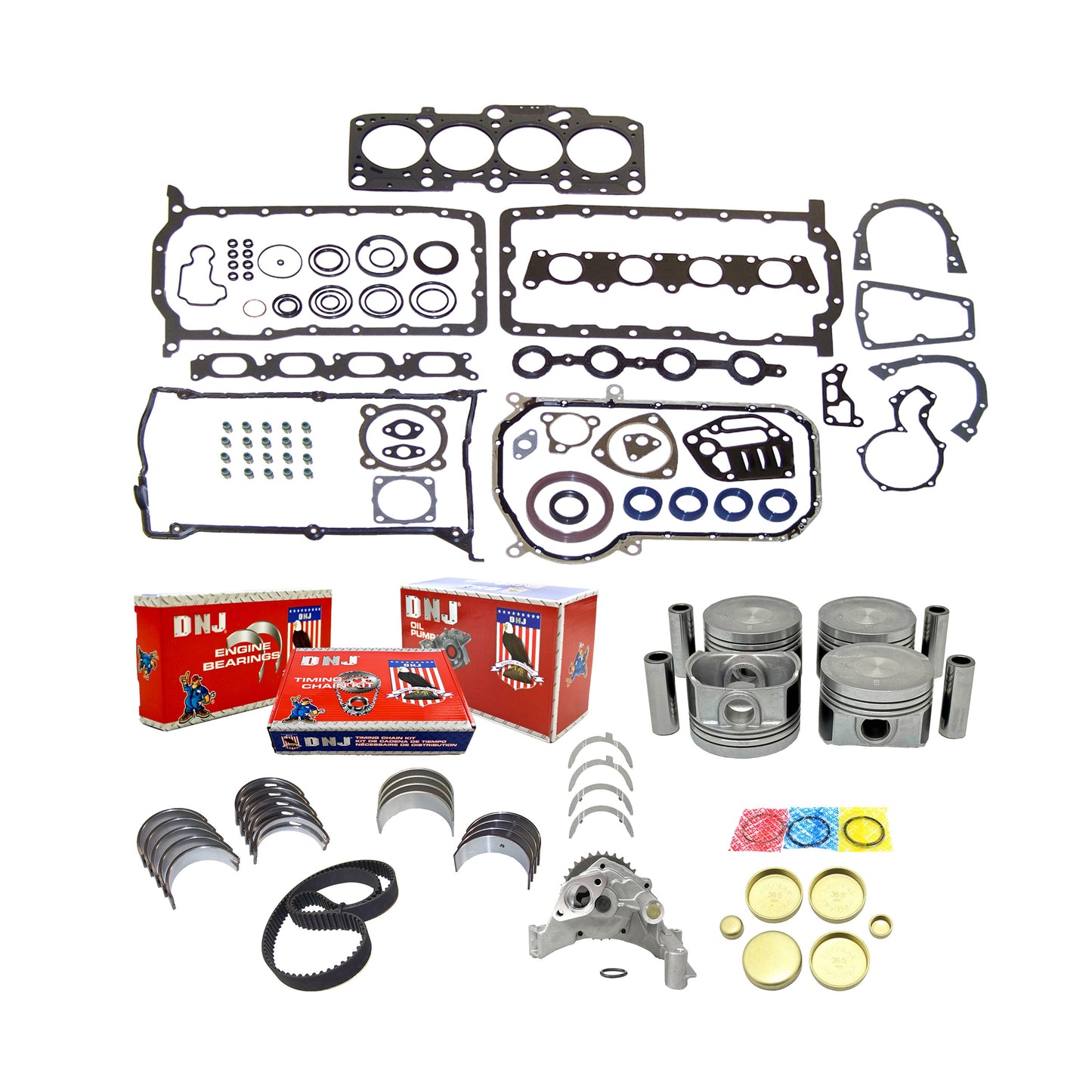 Master Engine Rebuild Kit 1998-2000 Volkswagen 1.8L