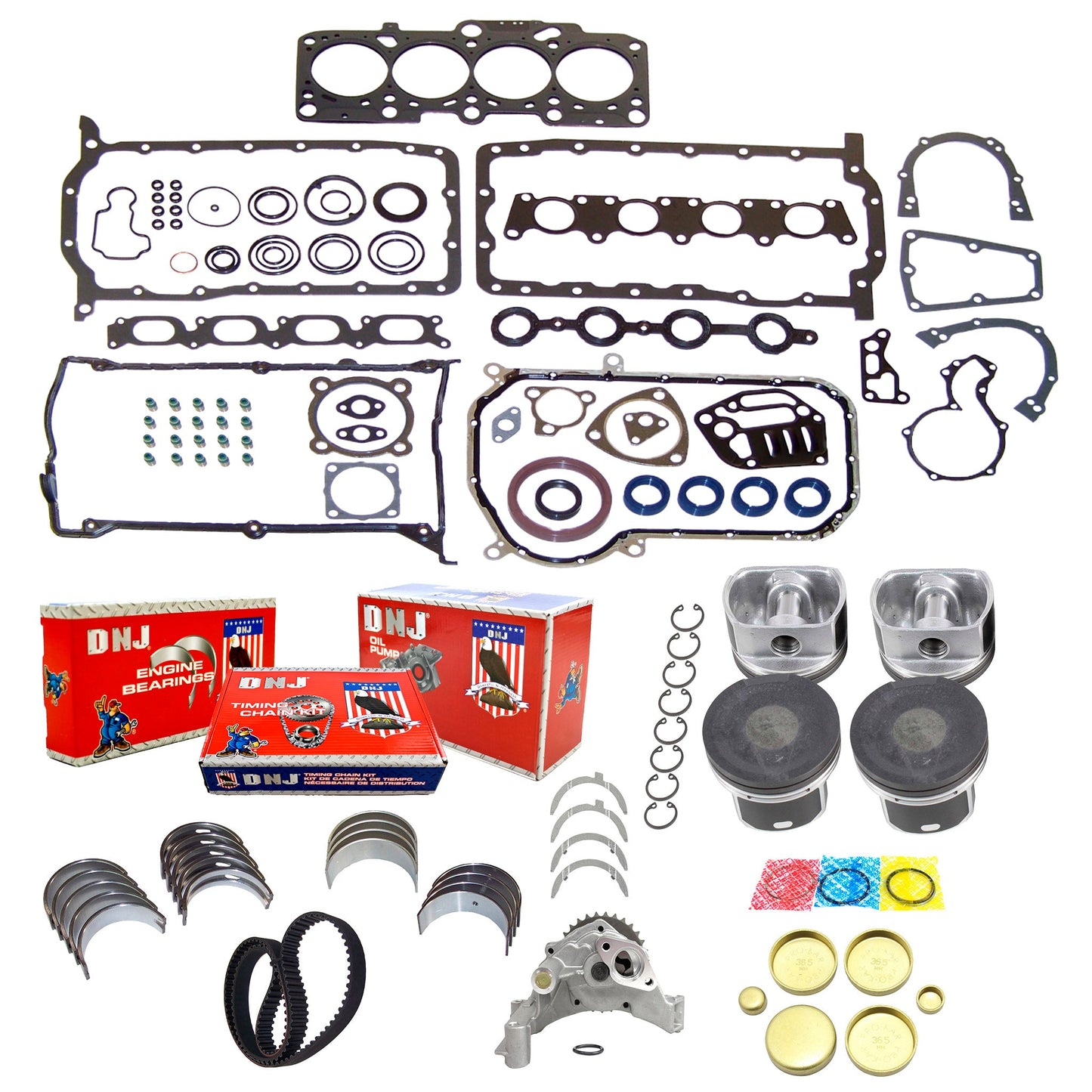 Master Engine Rebuild Kit 1999-2006 Audi,Volkswagen 1.8L