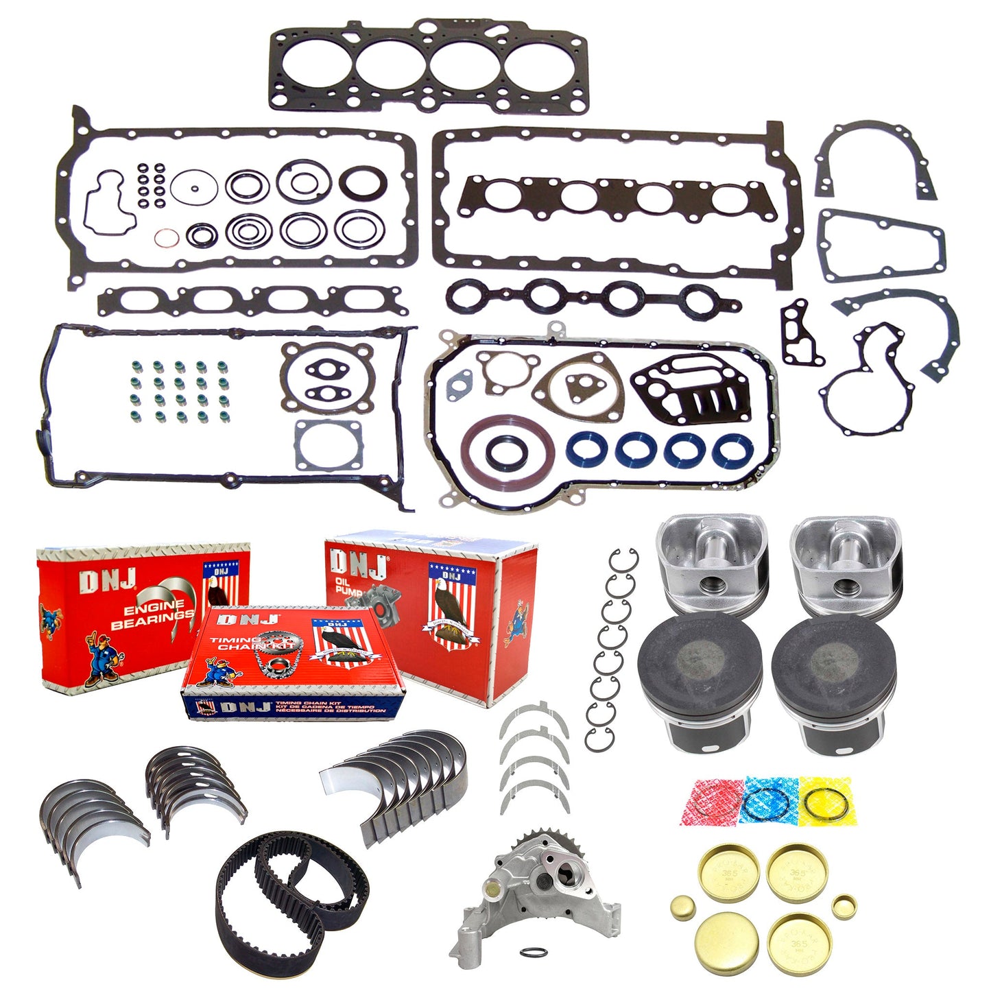 Master Engine Rebuild Kit 2001-2005 Volkswagen 1.8L